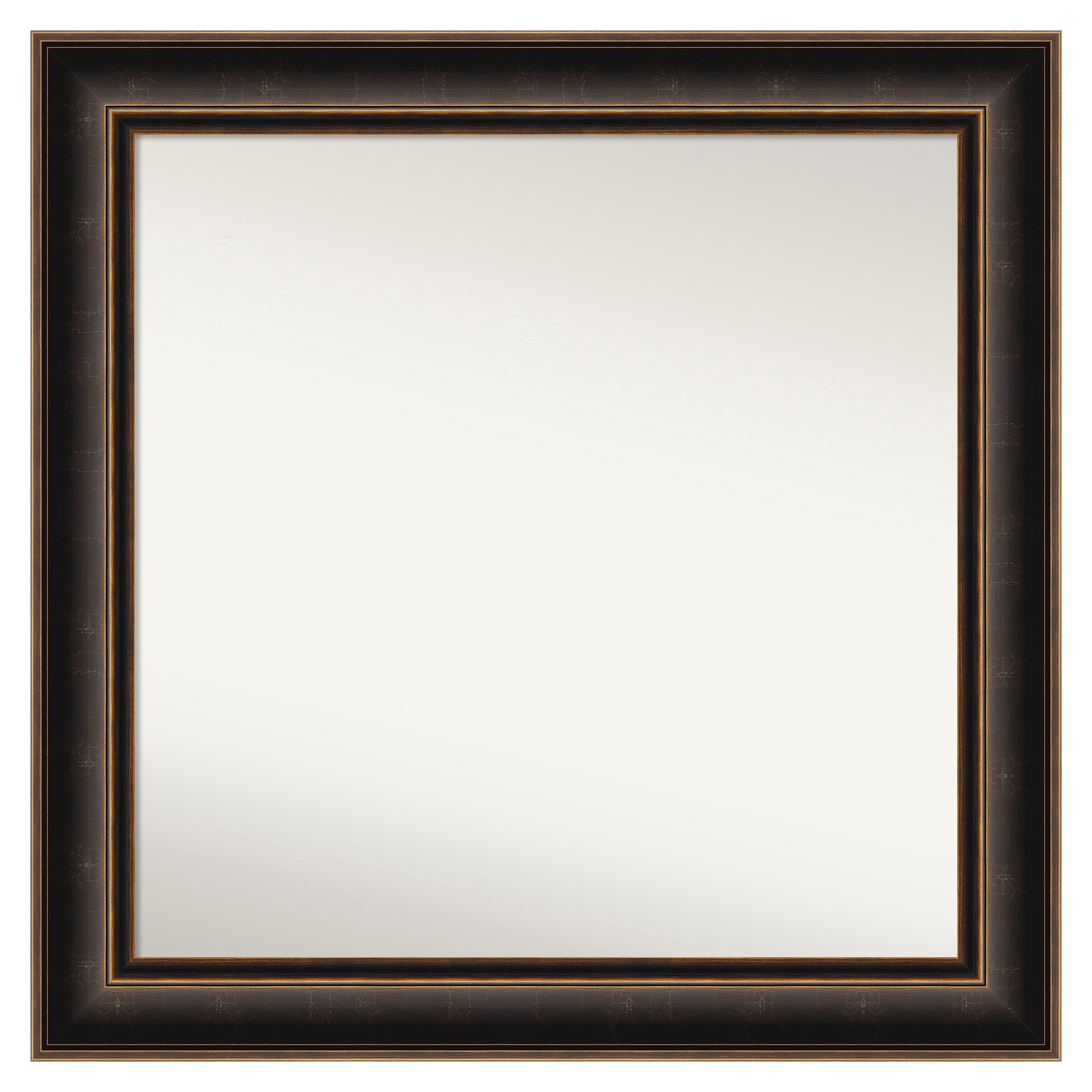Amanti Art A17008262472 Villa Oil Rubbed Bronze Frame 31.75-Inches W x 31.75-Inches H Square Villa Oil Rubbed Bronze Framed Wall Mirror