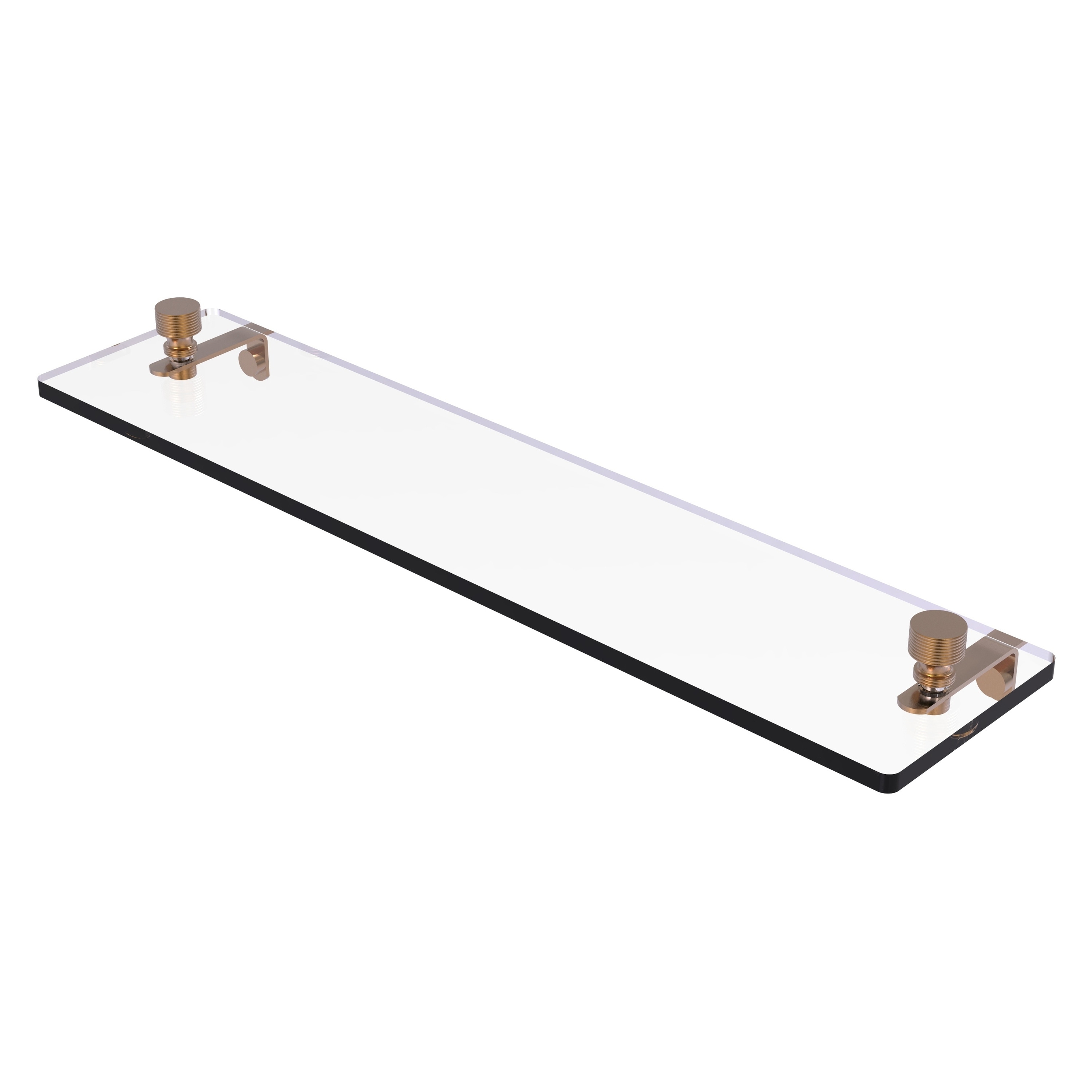 Allied Brass FT-1/22-BBR Foxtrot Brushed Bronze Wall mount Bathroom Shelf ( 22-in x 3-in x 5-in )