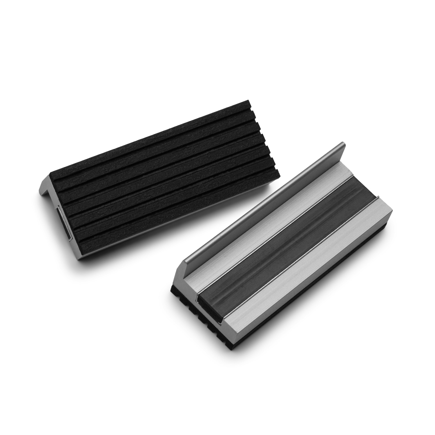 Capri Tools 3-in Ductile iron RUBBER Magnetic Vise Jaw Caps Pair for Multi-purpose Vise #CP10530-3