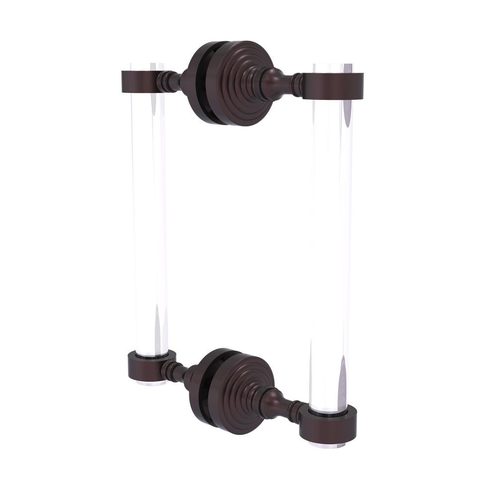 Allied Brass PG-406-8BB-ABZ Aged bronze 8-Inches Hinged shower door Handle