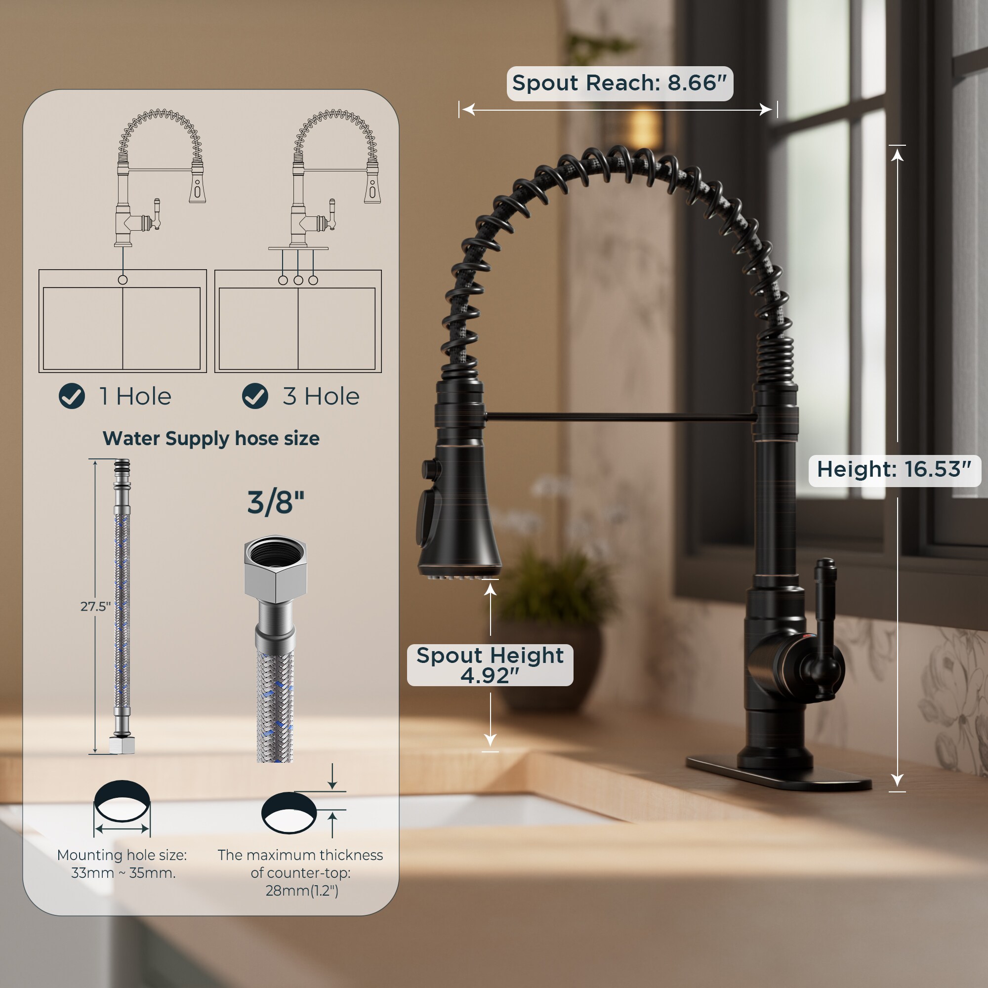 FURUISI LL5A3ORB Kitchen-Faucets - View #2