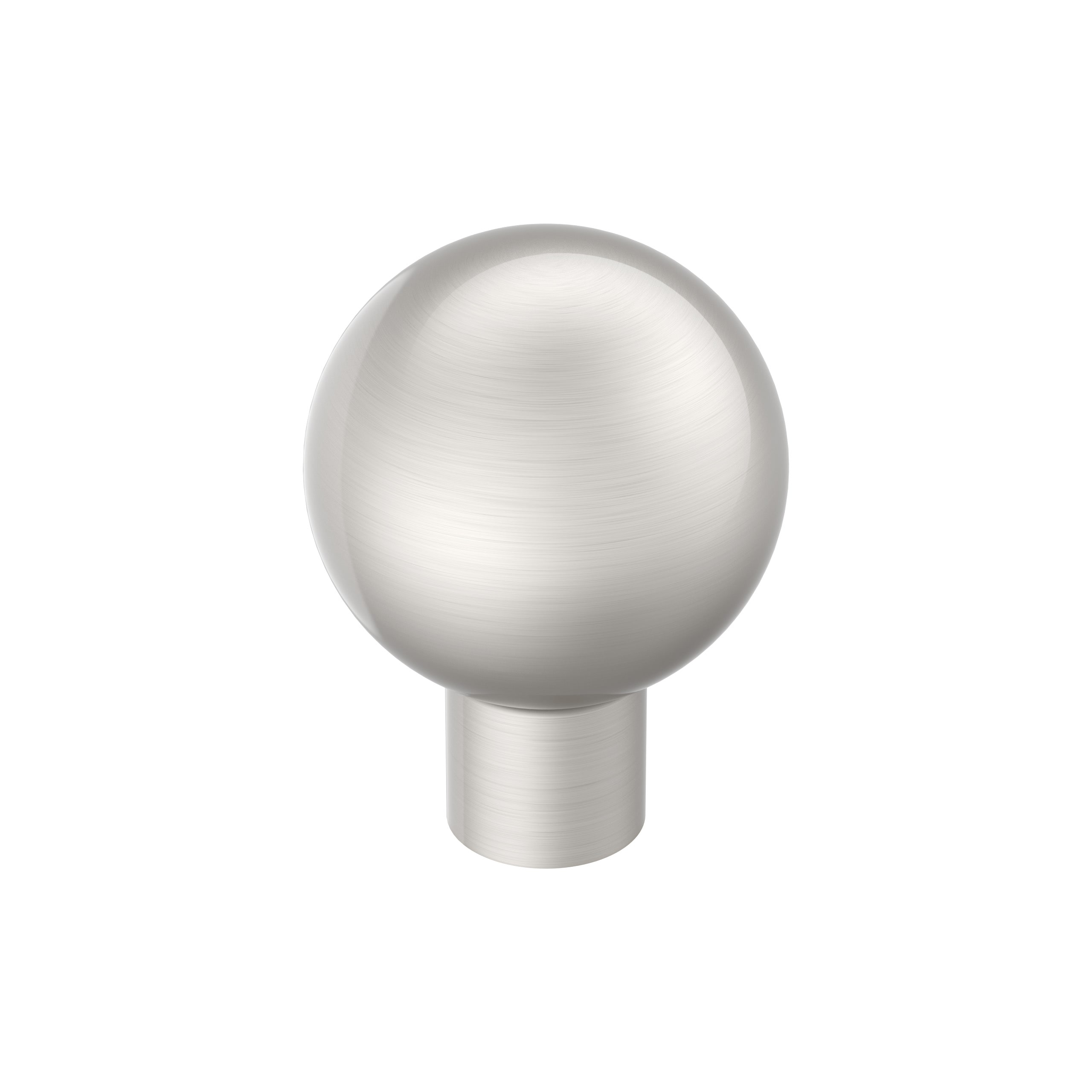 Amerock BP37660G10 Coble 1-1/8-in Satin Nickel Round Transitional Cabinet Knob
