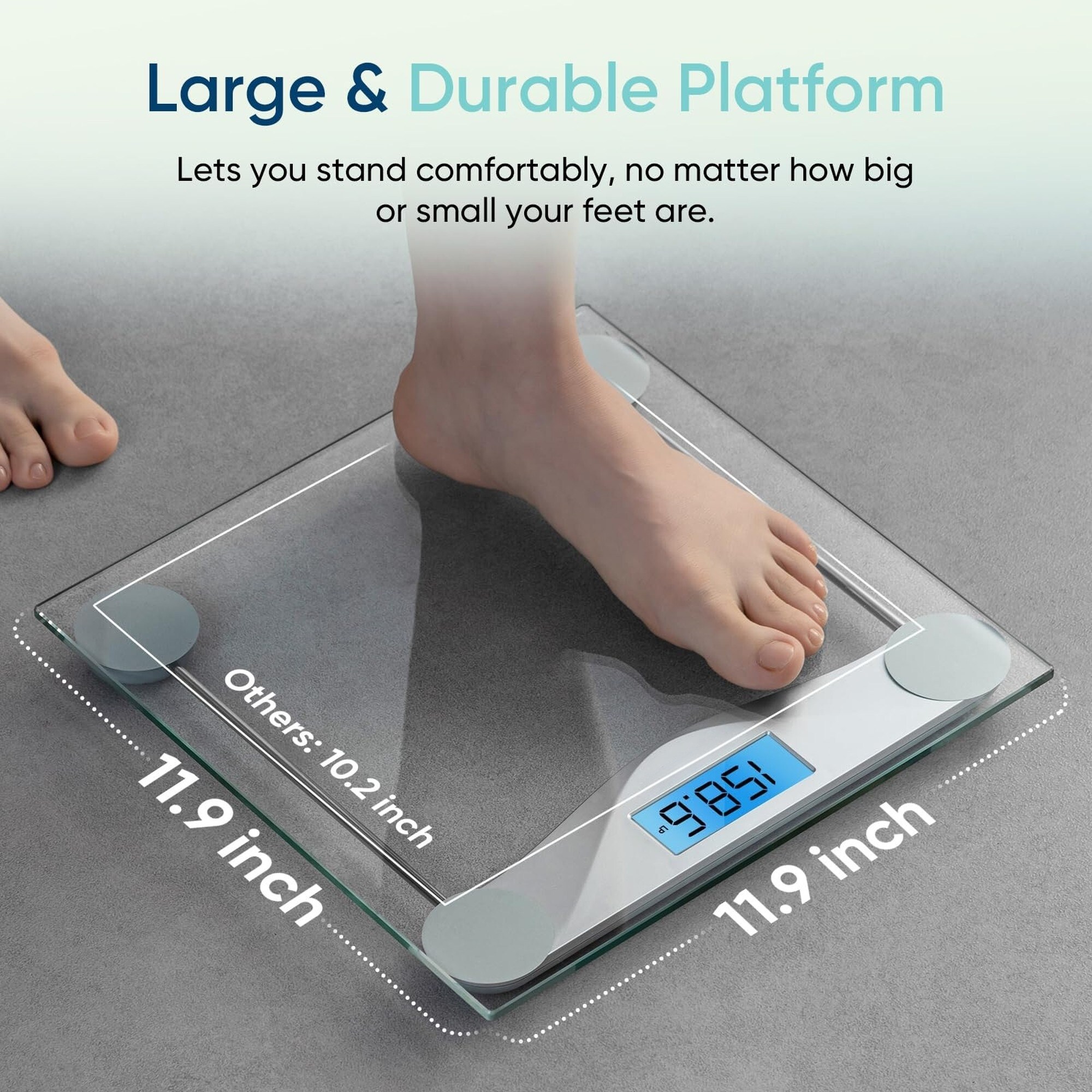 Wudkey L4-MP3D3L Bathroom-Scales - View #2
