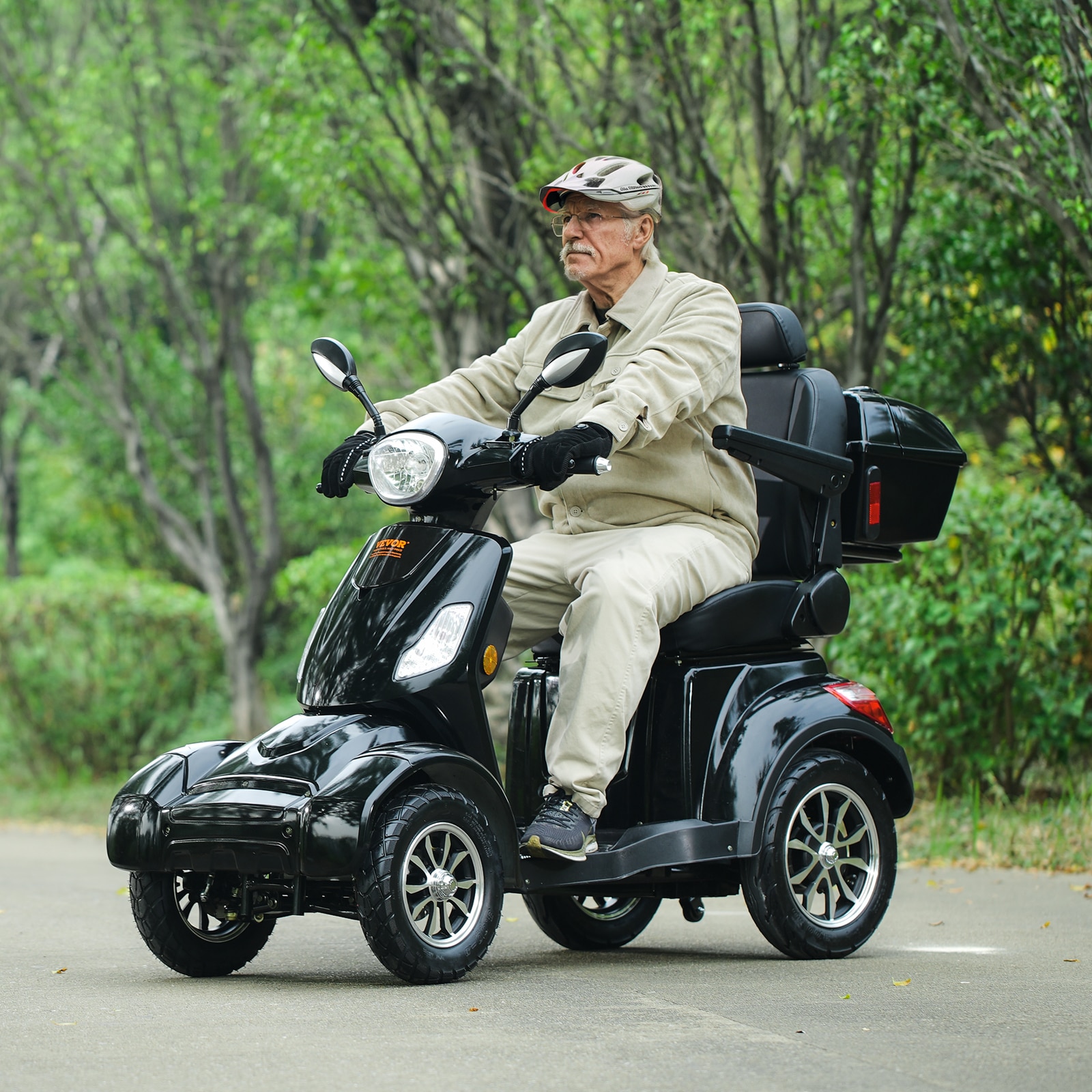 VEVOR Heavy Duty 4 Wheel Mobility Scooters For Seniors and Adults ...