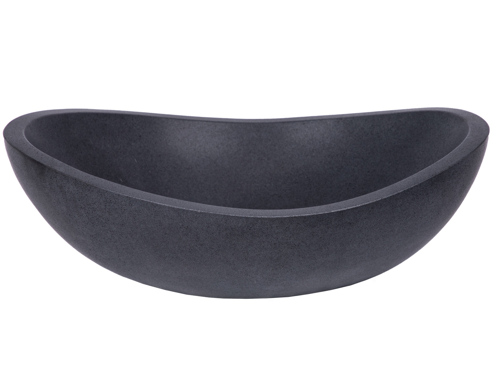 Eden Bath EBS005LS-H Natural stone Vessel Oval Modern Lava Stone Bathroom Sink ( 18.0-Inches x 14.0-Inches )