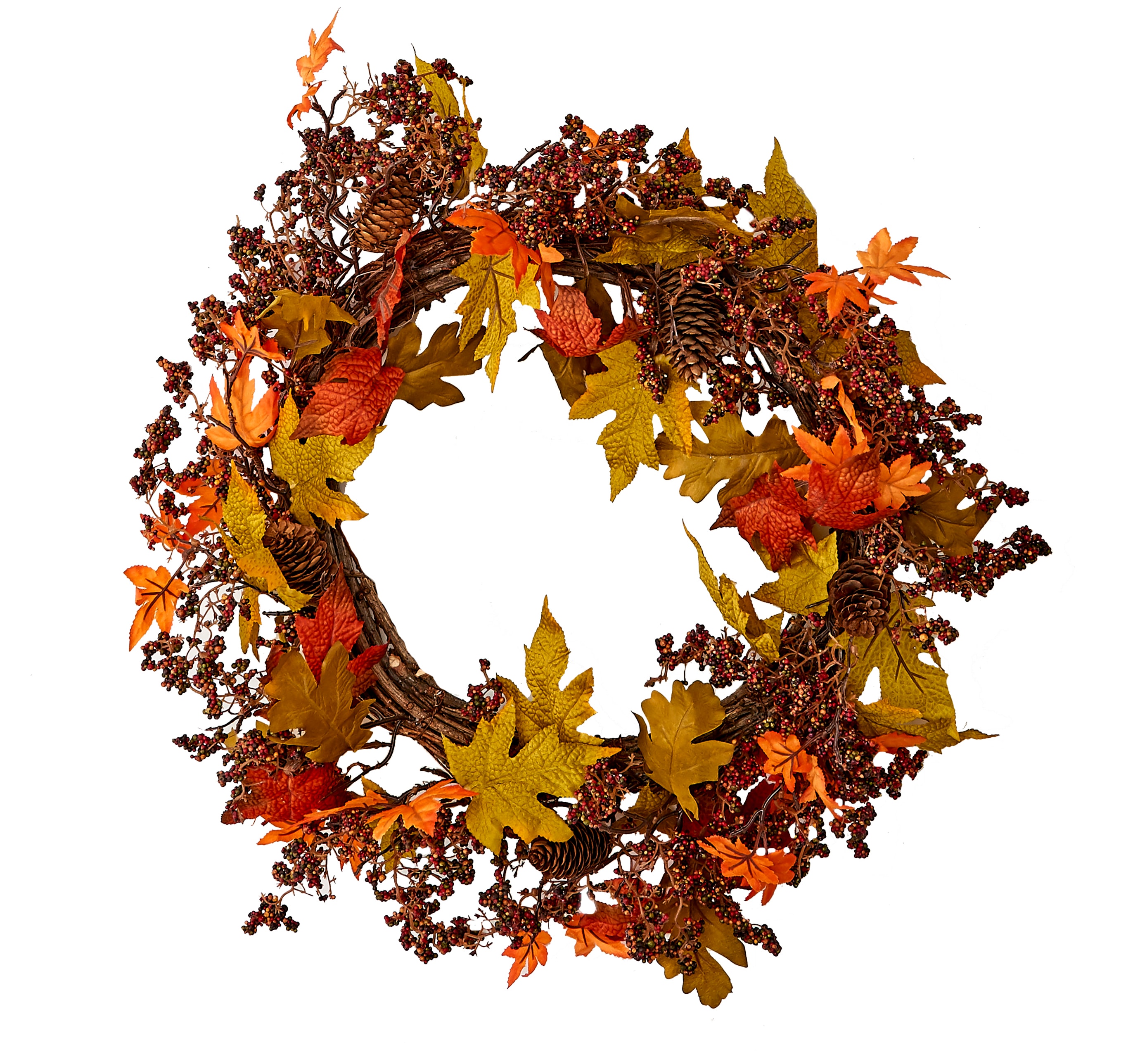 Worth Imports 7937 1.75-ft 21-in Leaves Artificial wreath