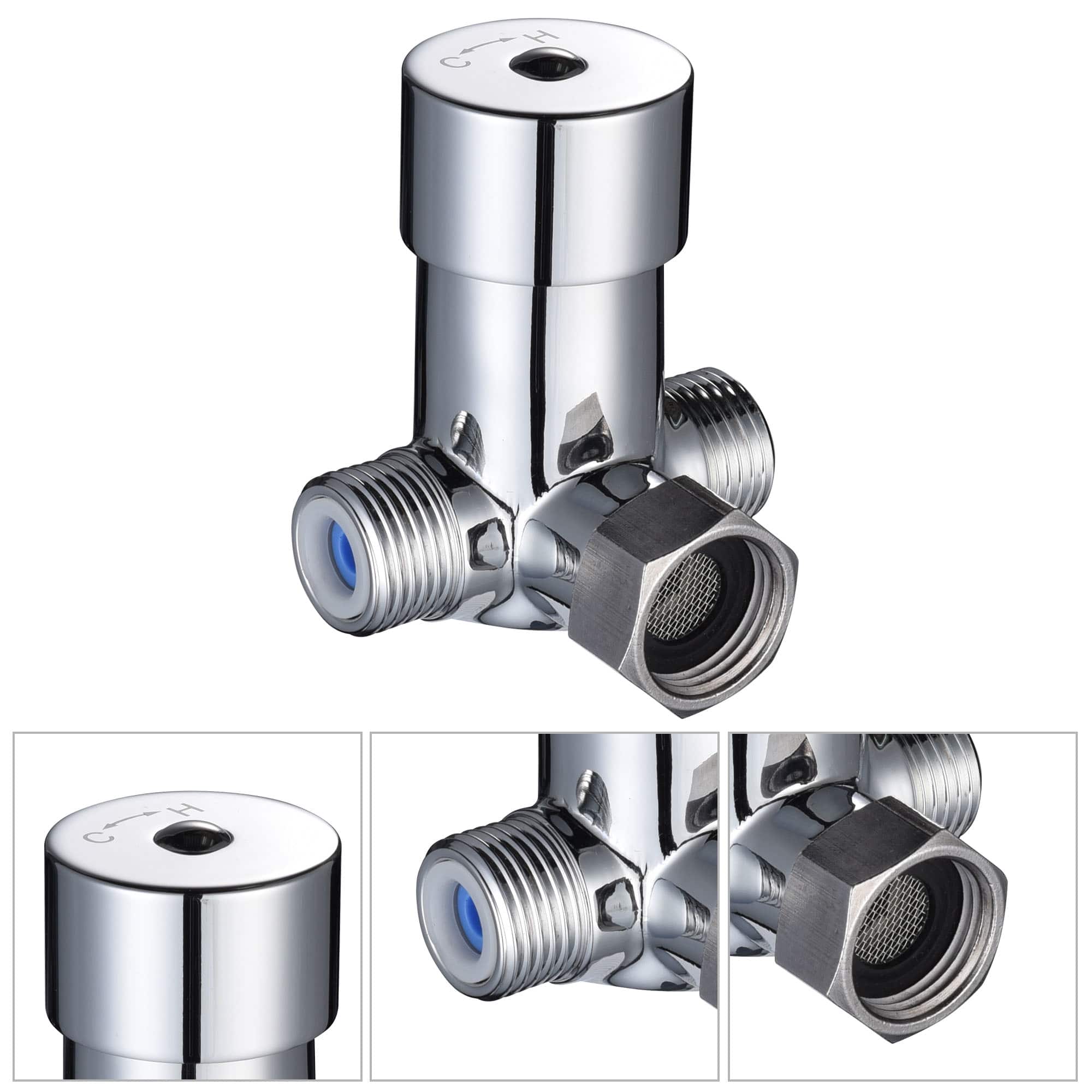 Yescom 81FH1005-5-4-CHR-LO Lavatory-Faucets - View #6