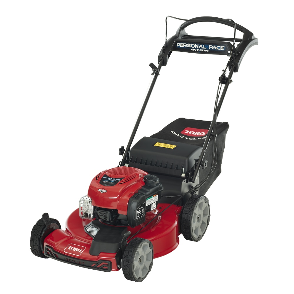 All-wheel drive Gas Push Lawn Mowers at