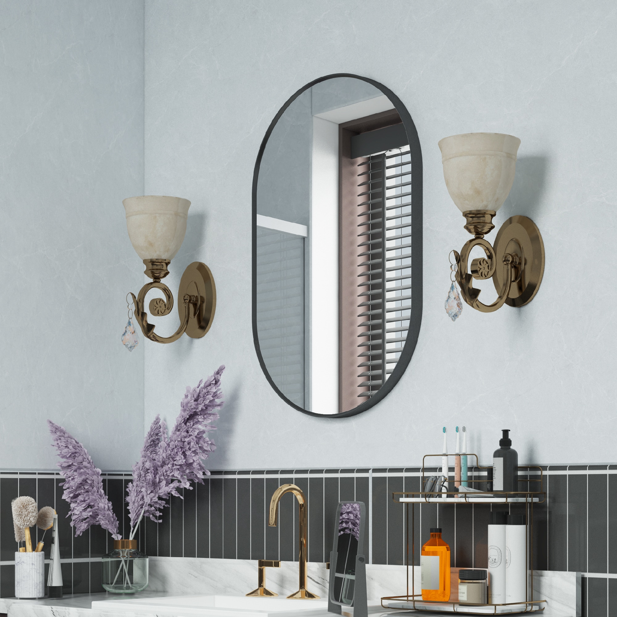 Forclover HF2MR2032MB Decor-Mirrors - View #2
