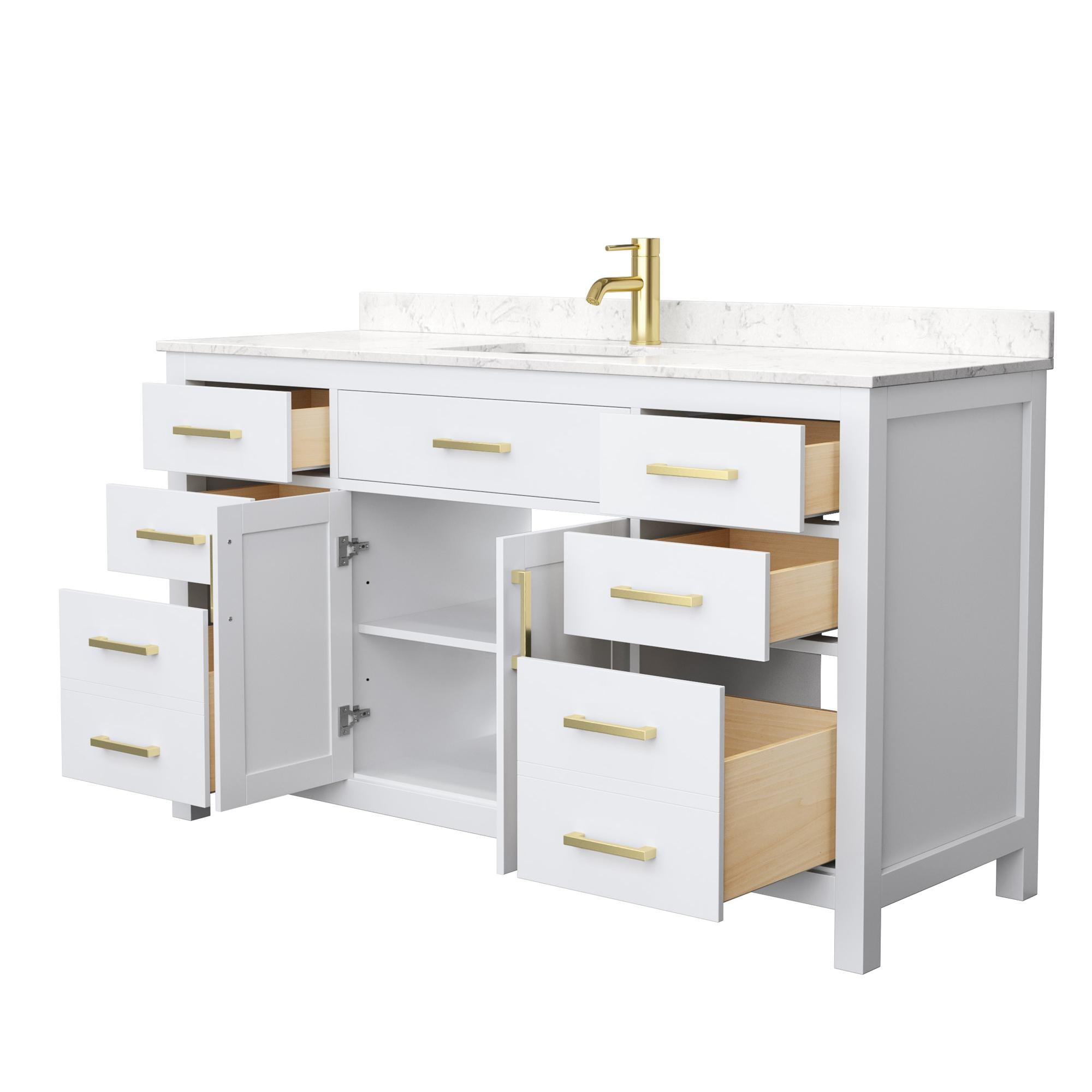 Wyndham Collection WCG242460SWGCCUNSMXX Bath-Vanity-Combo - View #3