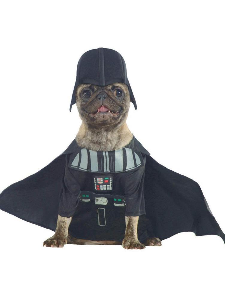 Rubie's Costumes 281186 X-large Polyester Darth Vader Halloween Dog Costume
