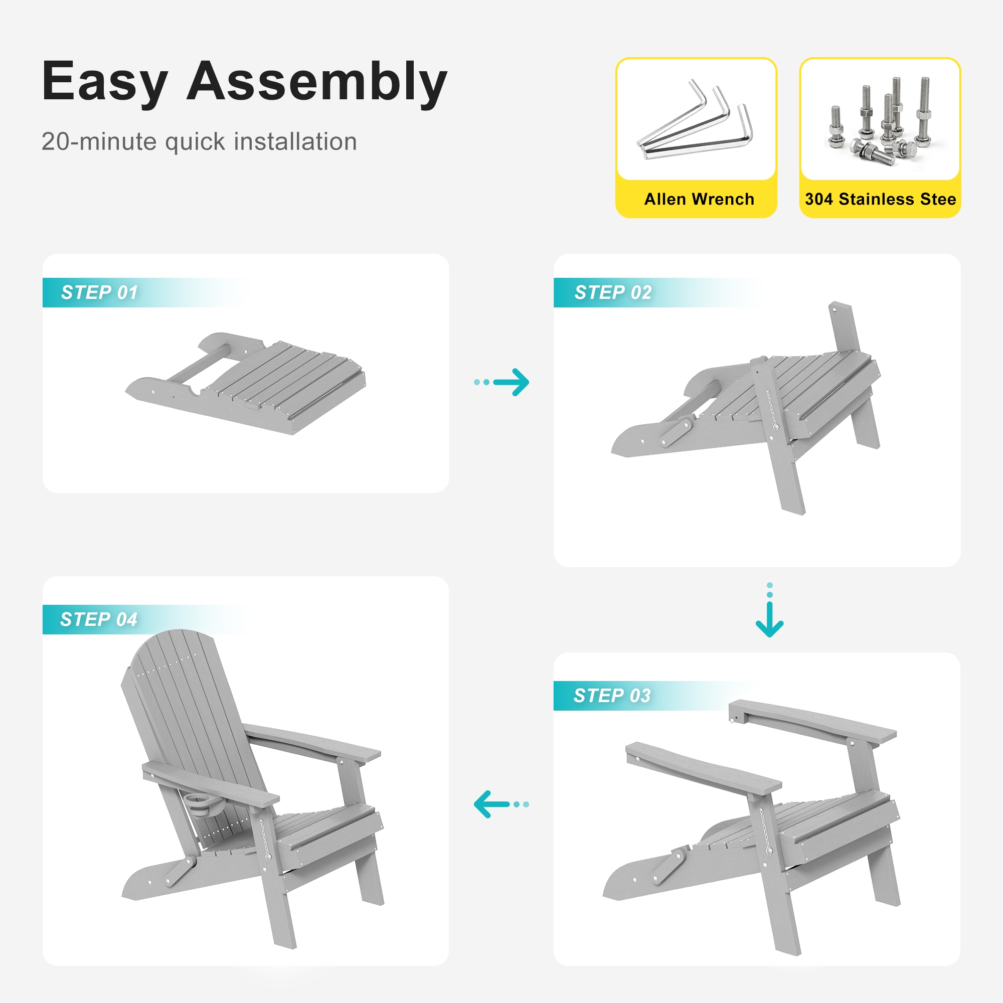 Livewood L-S-R1-56LY Patio-Chairs - View #10