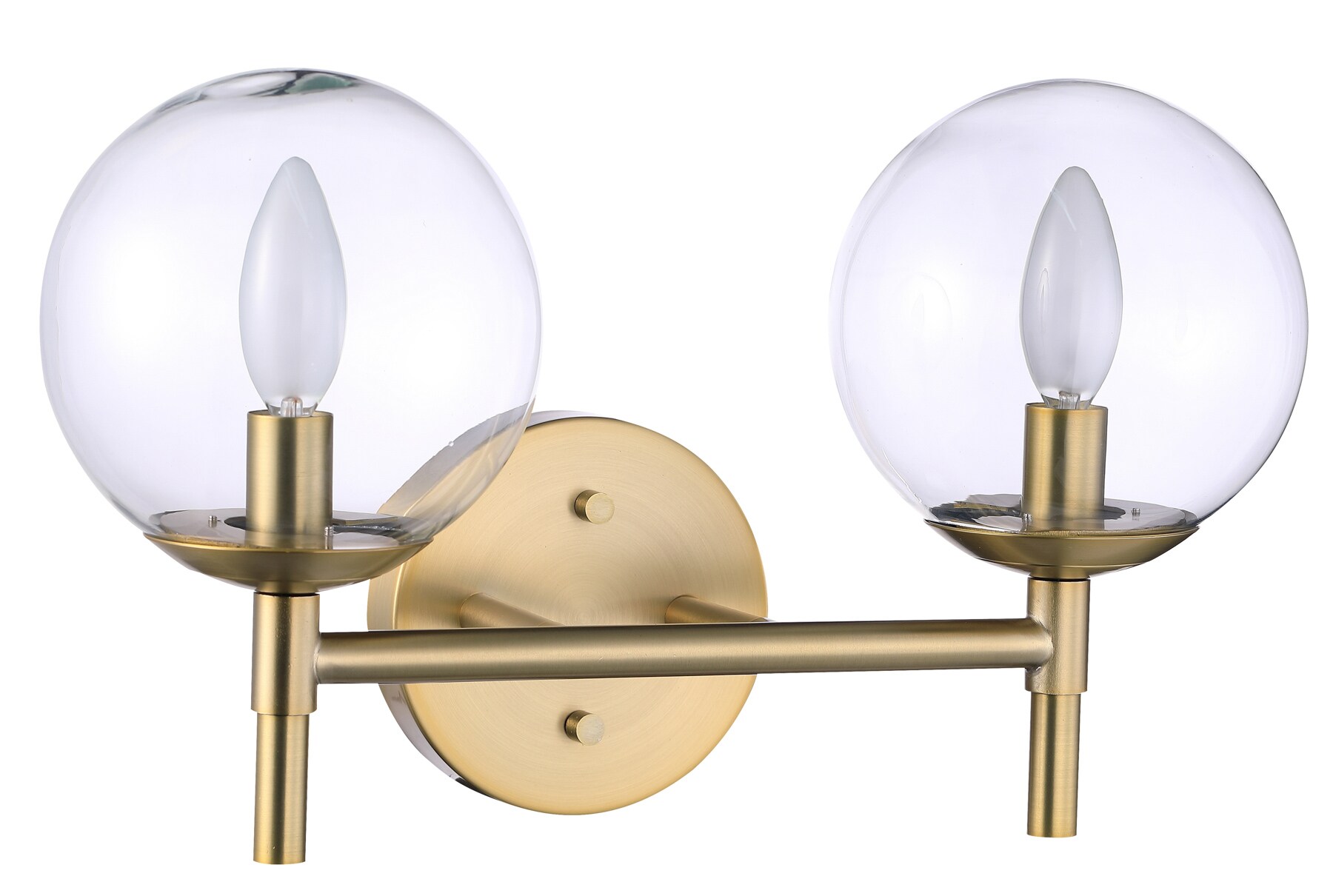 Minka Lavery 2792-695 Auresa 15.75-in 2 -Light Polished Brass Transitional Vanity light bar