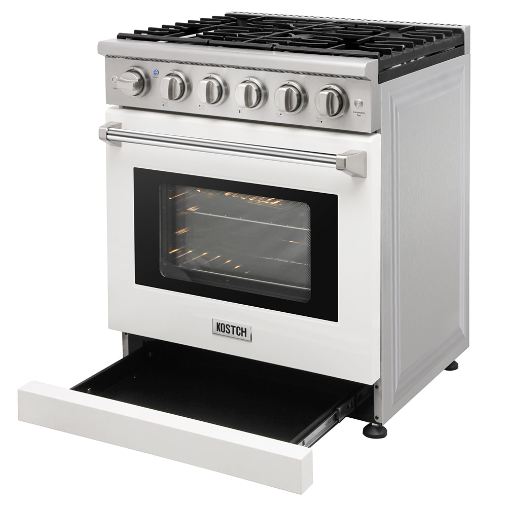 KOSTCH KOS-30RG03MLP-W Freestanding-Gas-Ranges - View #4