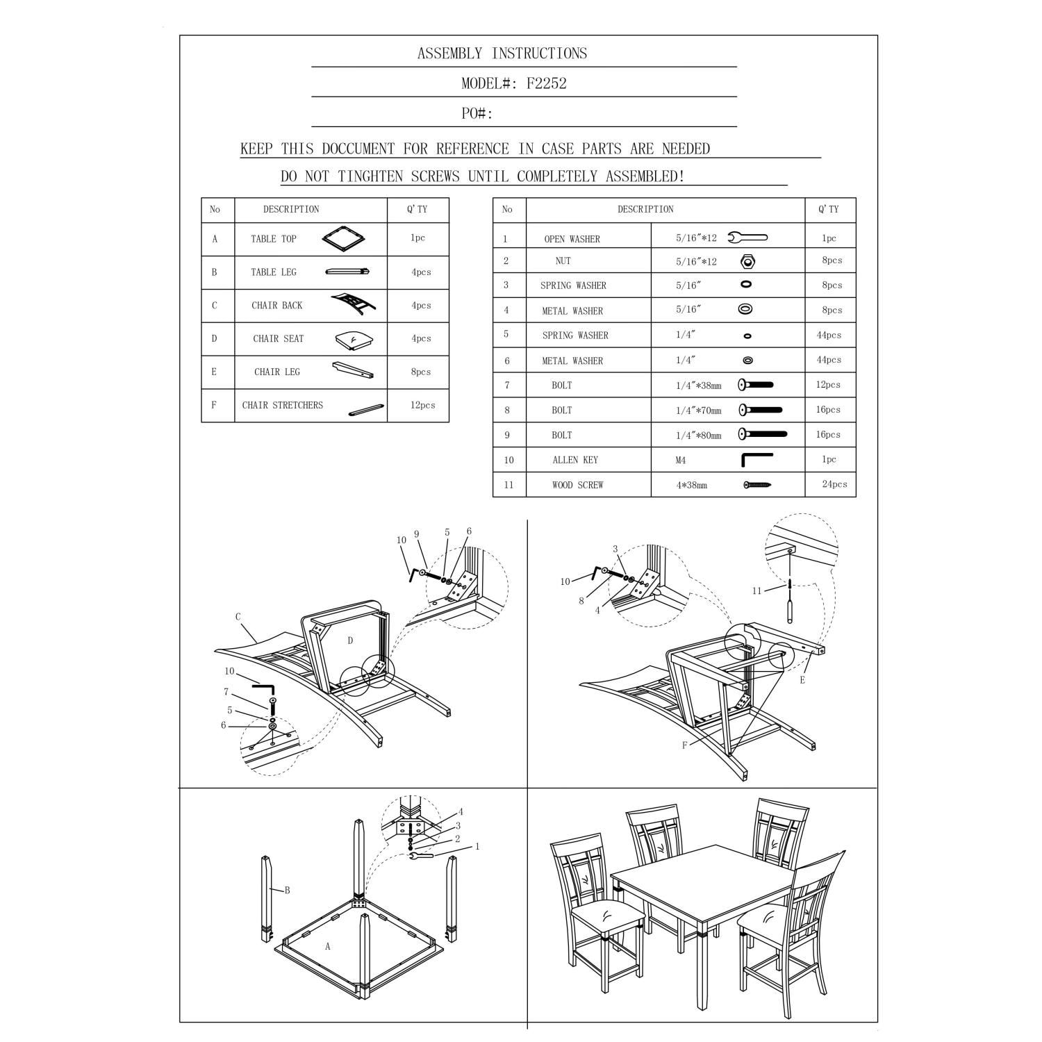 JASMODER HS00F2252 Dining-Sets - View #6