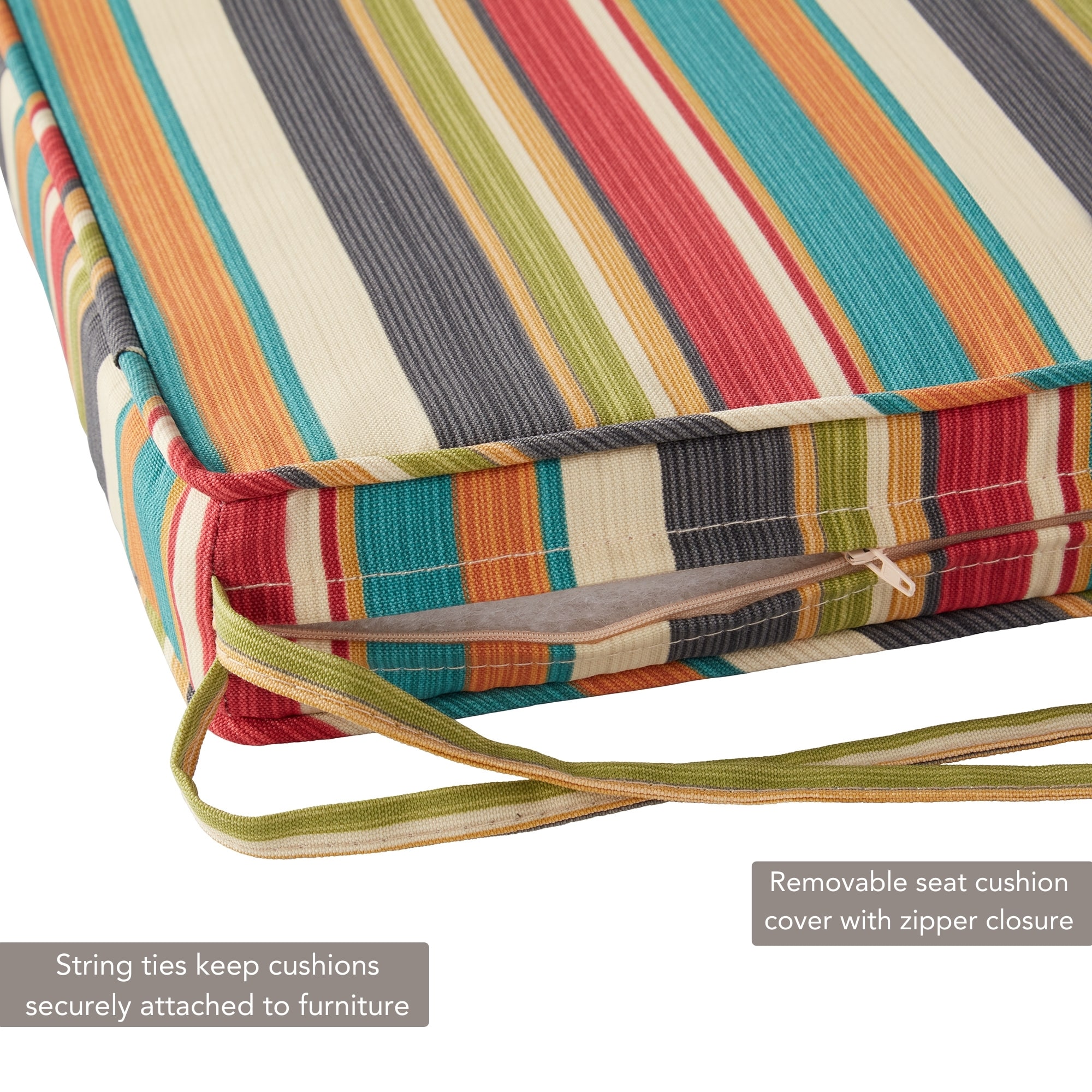 Greendale Home Fashions OP1100S2-SUNSET Patio-Furniture-Cushions - View #3