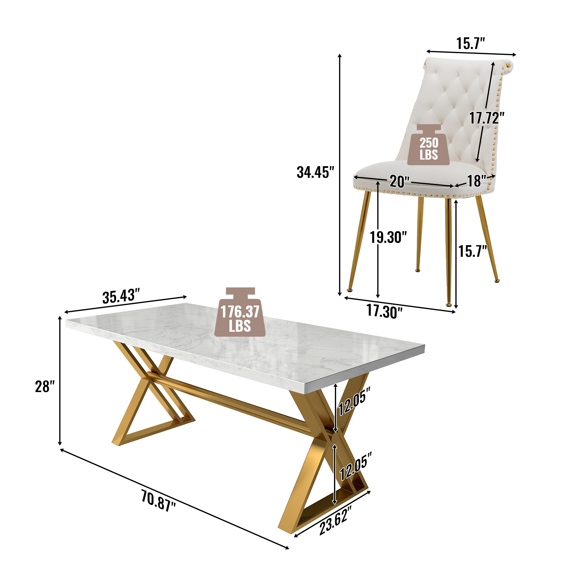 Clihome BB-BS-04AAD Dining-Sets - View #4