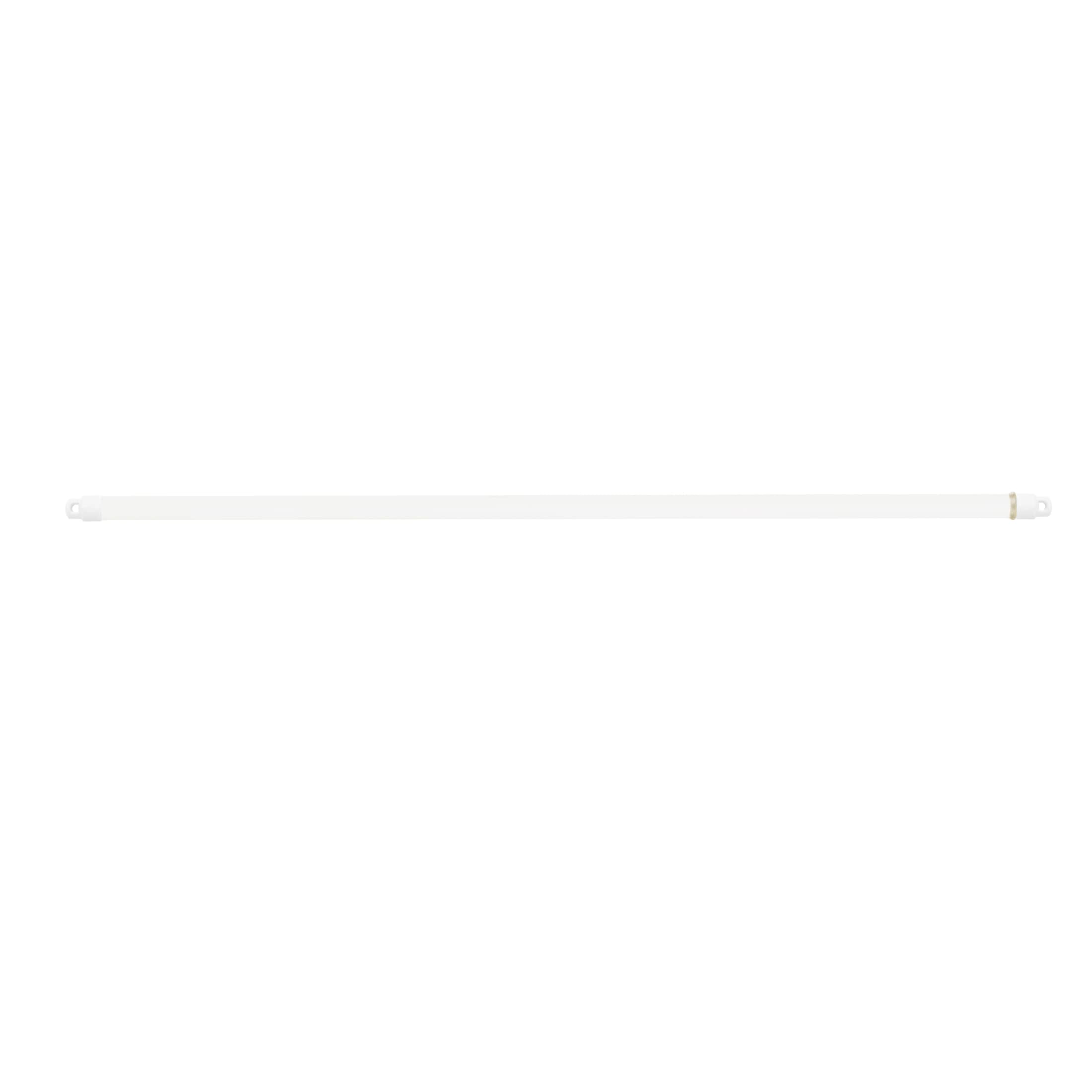 Achim 442-00-PK6 Fantasia 21-in to 38-in White Steel Sash rod
