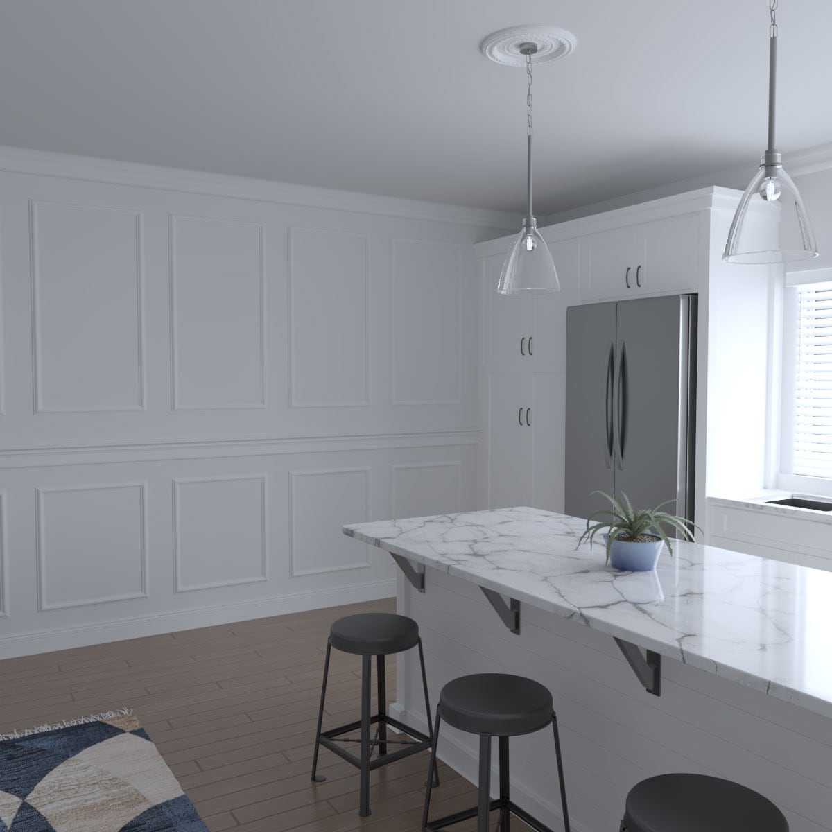 Ekena Millwork HBW16X16X375DWA Wall-Panels - View #9