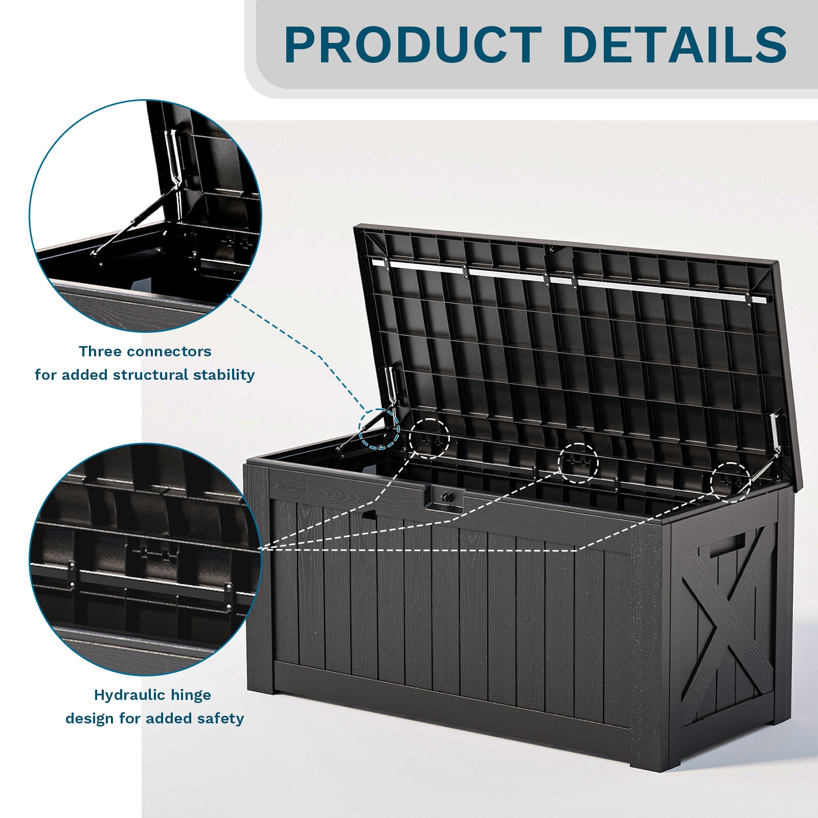 Patiowell WES-PSB24-0432A-0 Deck-Boxes - View #7