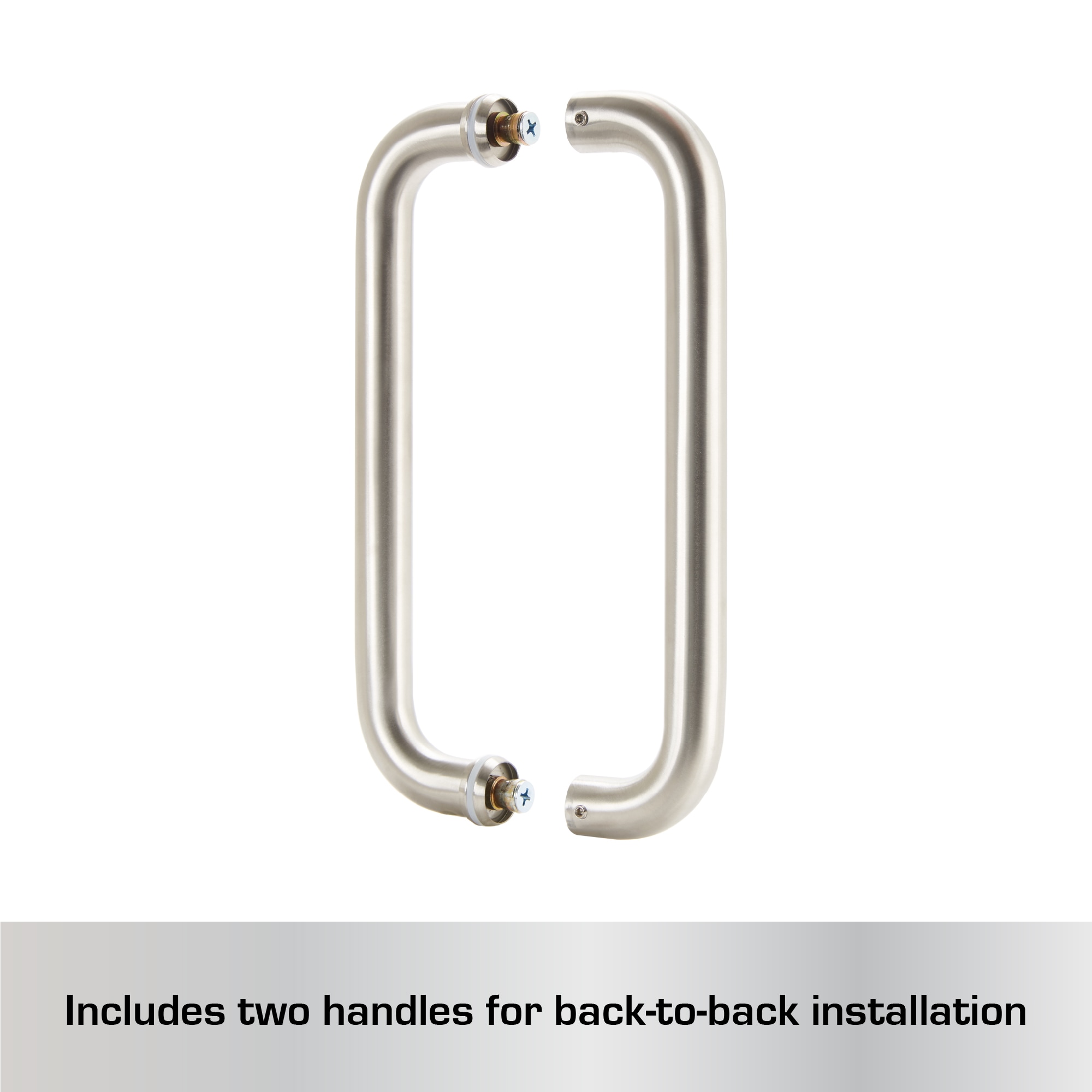 Pocket Door Pull Handle, Edge Pull, Professional Stainless Steel 304, Flush  Mount Door Pull for Pocket Sliding Door (Satin Nickel, 1) 