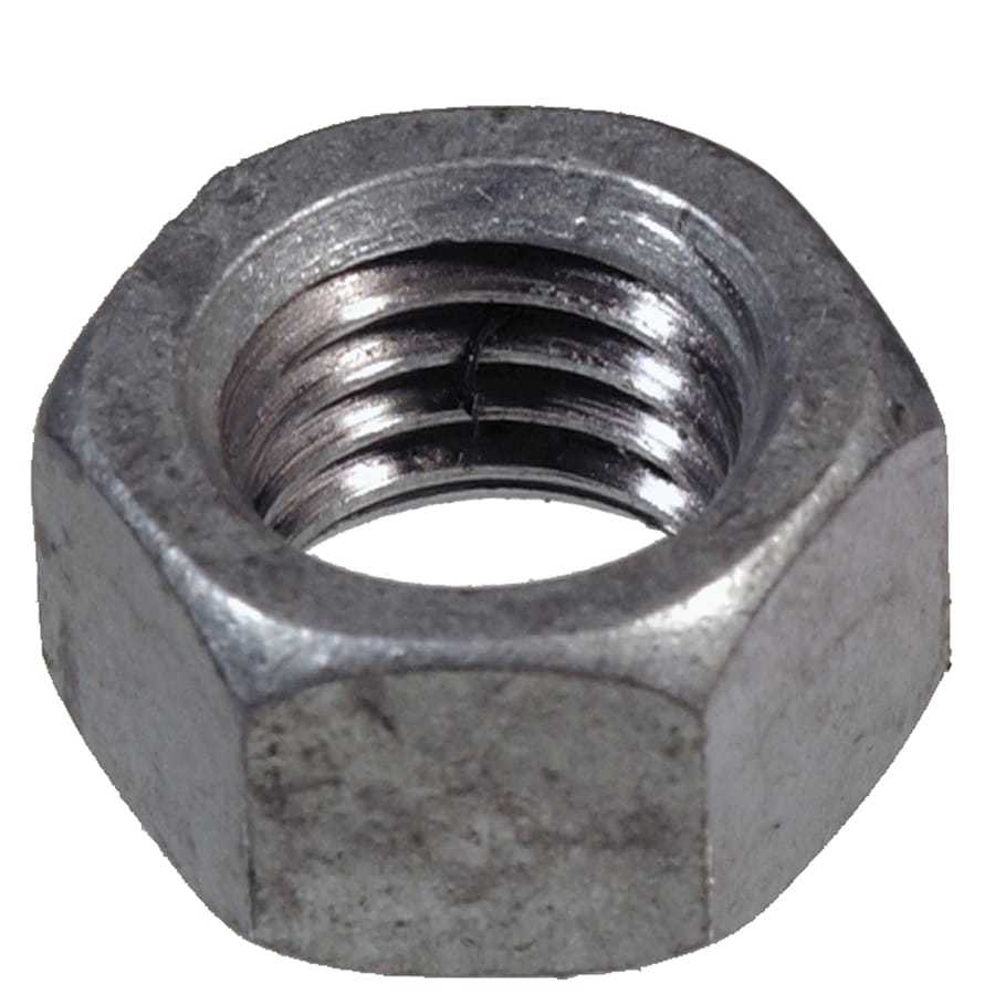 Hillman 1/2-in x 13 Galvanized Steel Hex Nut in the Hex Nuts