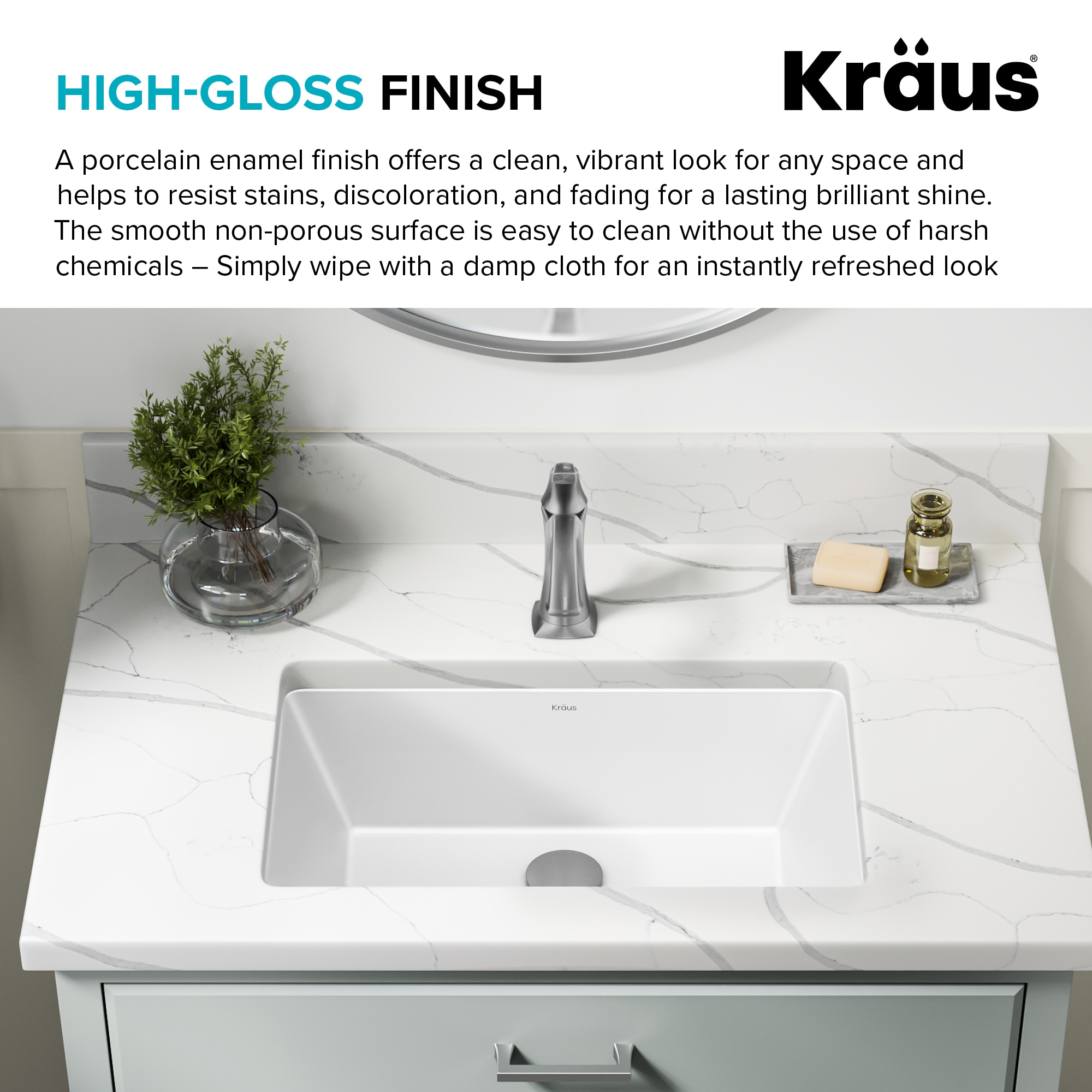 Kraus KCU-242 Bath-Sink - View #8