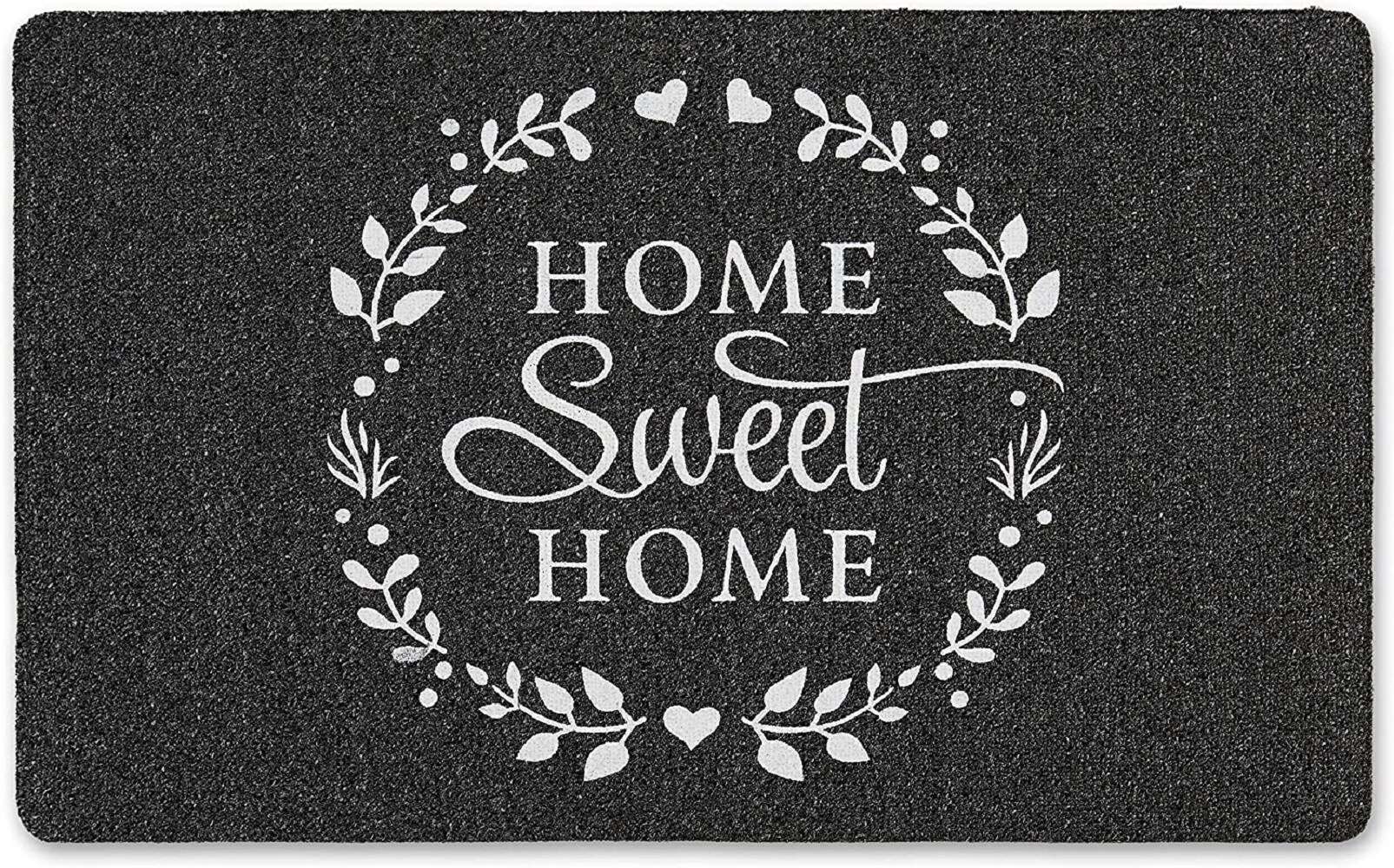 Coco Coir Door Mat with Heavy Duty Backing, Home Sweet Home Doormat, E –   Online Shop