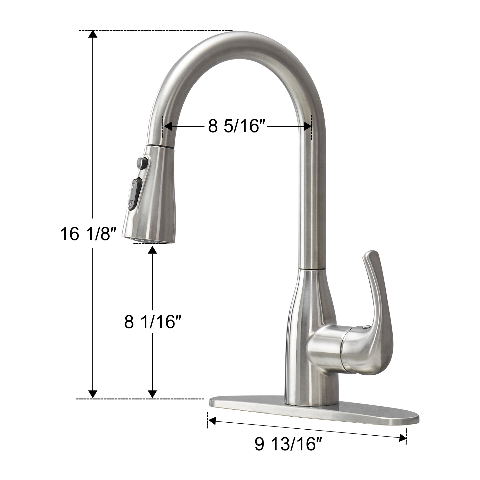 Zalerock L2KF22 Kitchen-Faucets - View #2