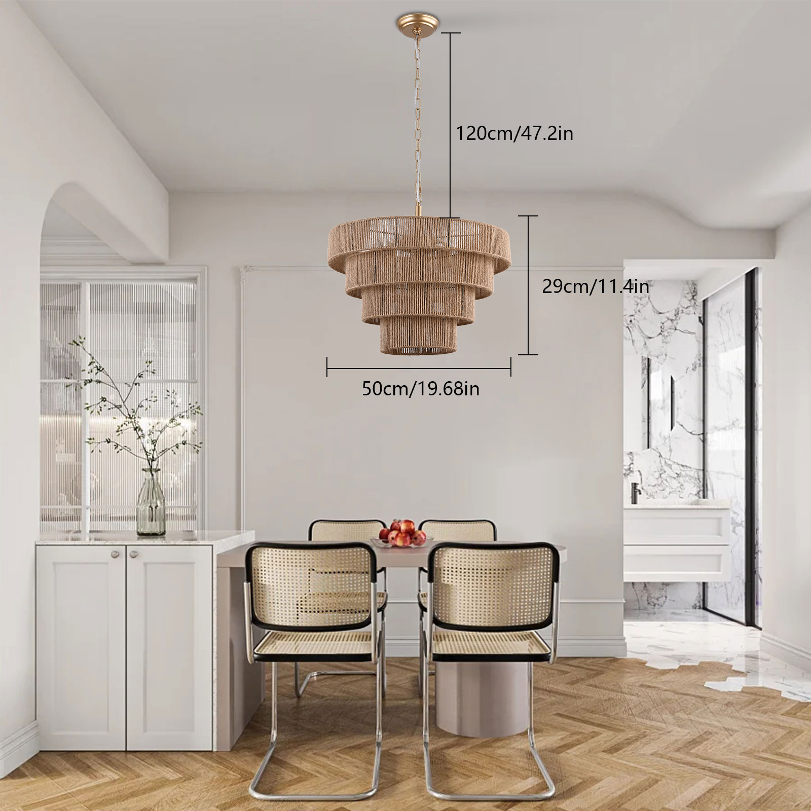 Oukaning JZUC63P8NSHCX Pendant-Lights - View #11