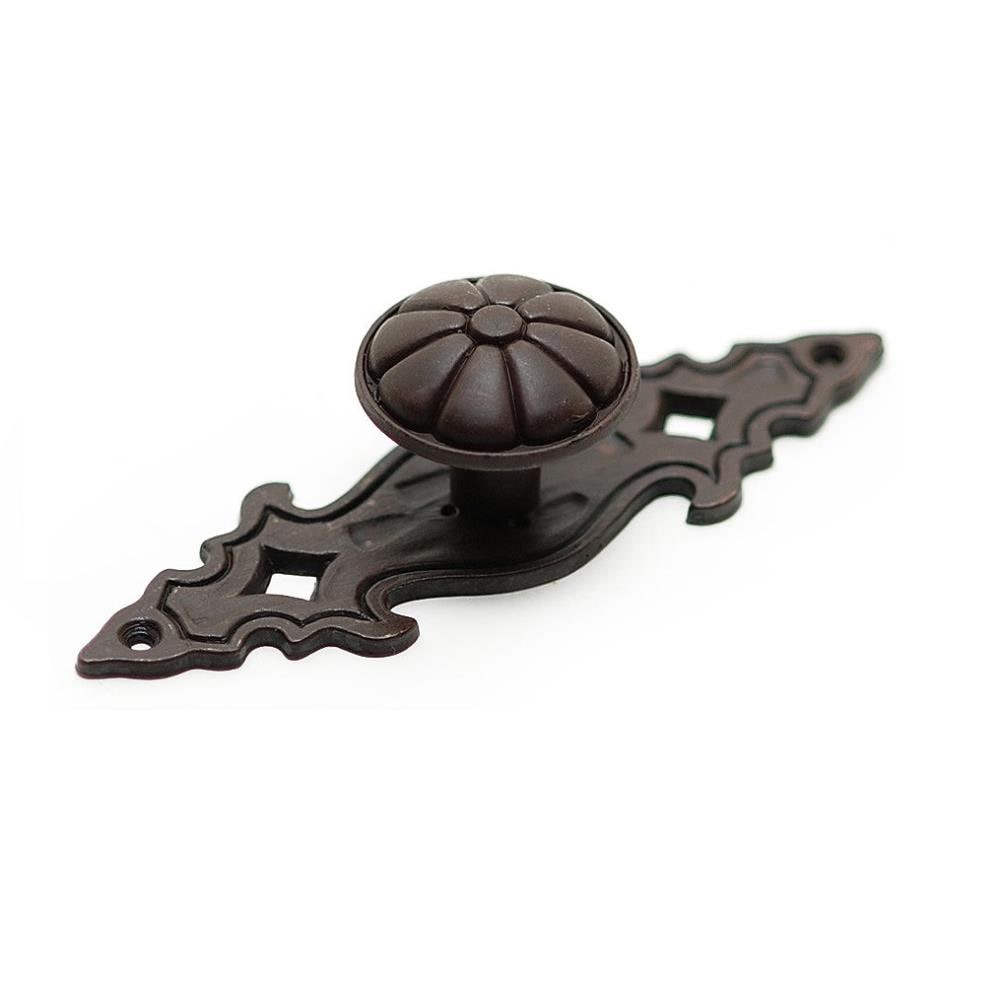 Richelieu BP23613801 Rust Round Traditional Cabinet Knob