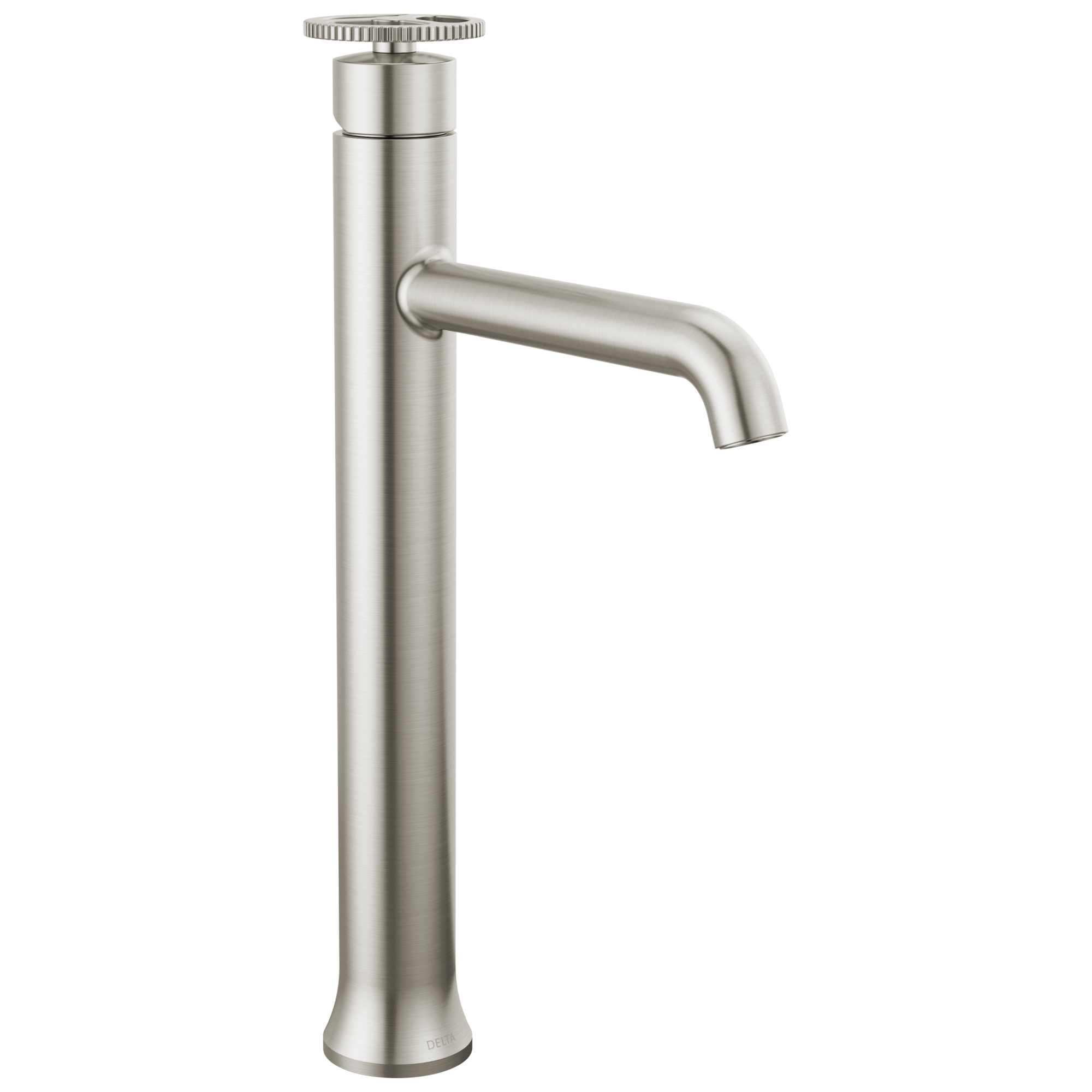 Delta 758-SS-DST Trinsic Stainless Vessel 1-handle WaterSense Low-arc Residential Handle Bathroom Sink Faucet