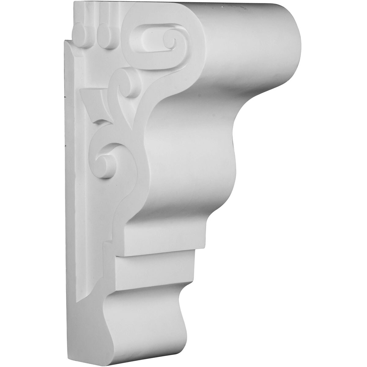 Ekena Millwork COR07X15X24TY 7.375-in x 15.0-in x 23.625-in Primed White Urethane Paintable Corbel