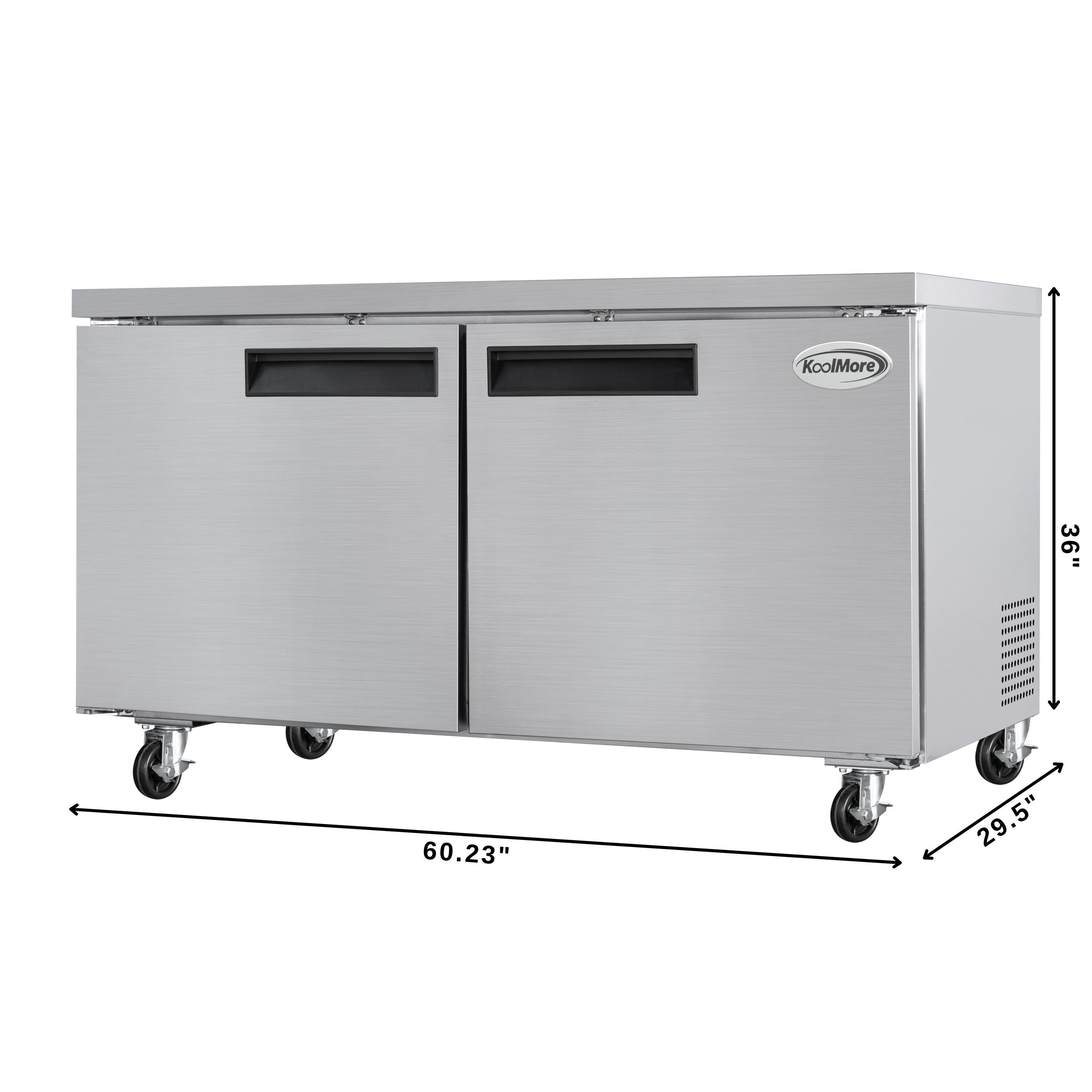 KoolMore LOW-KM-UCF-15SS Commercial-Freezers - View #5