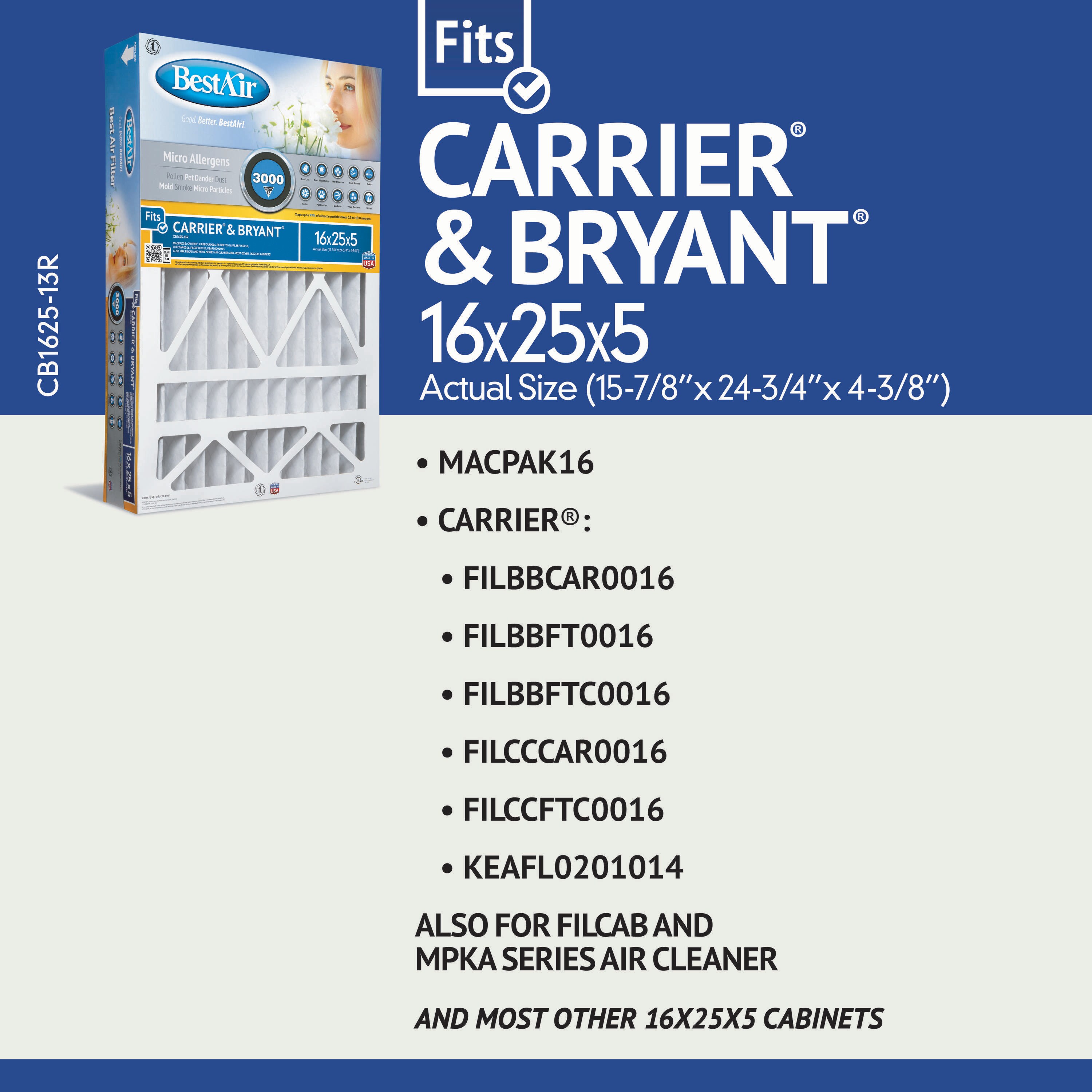 BestAir CB1625-13R Air-Filters - View #4