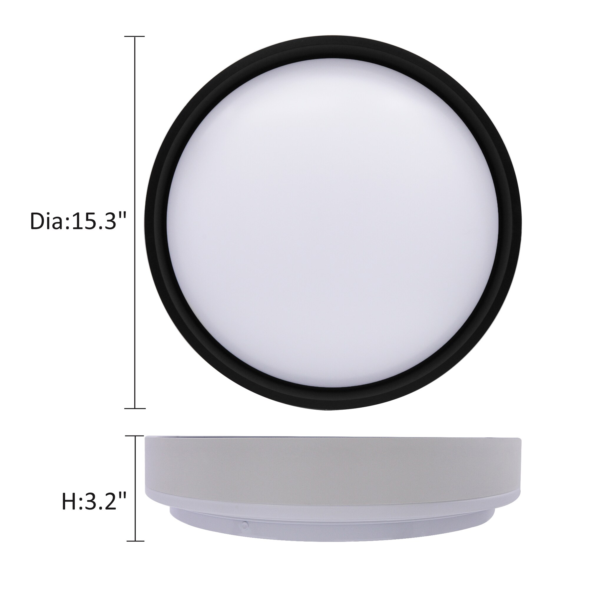 Lucere FM311524D-803BK flushmounts - View #12
