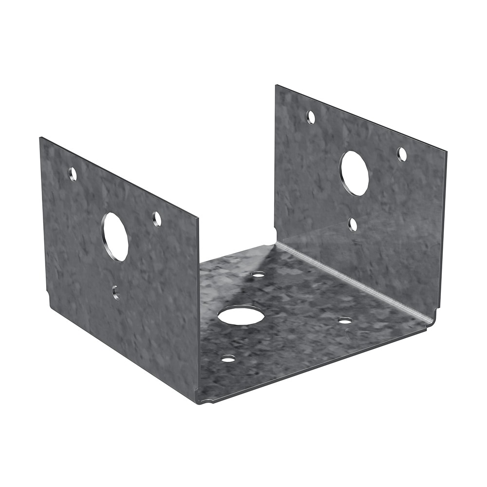 Simpson Strong-Tie BC 4-in x 4-in Zmax Wood To Wood Base in the Base & Cap  Hardware department at
