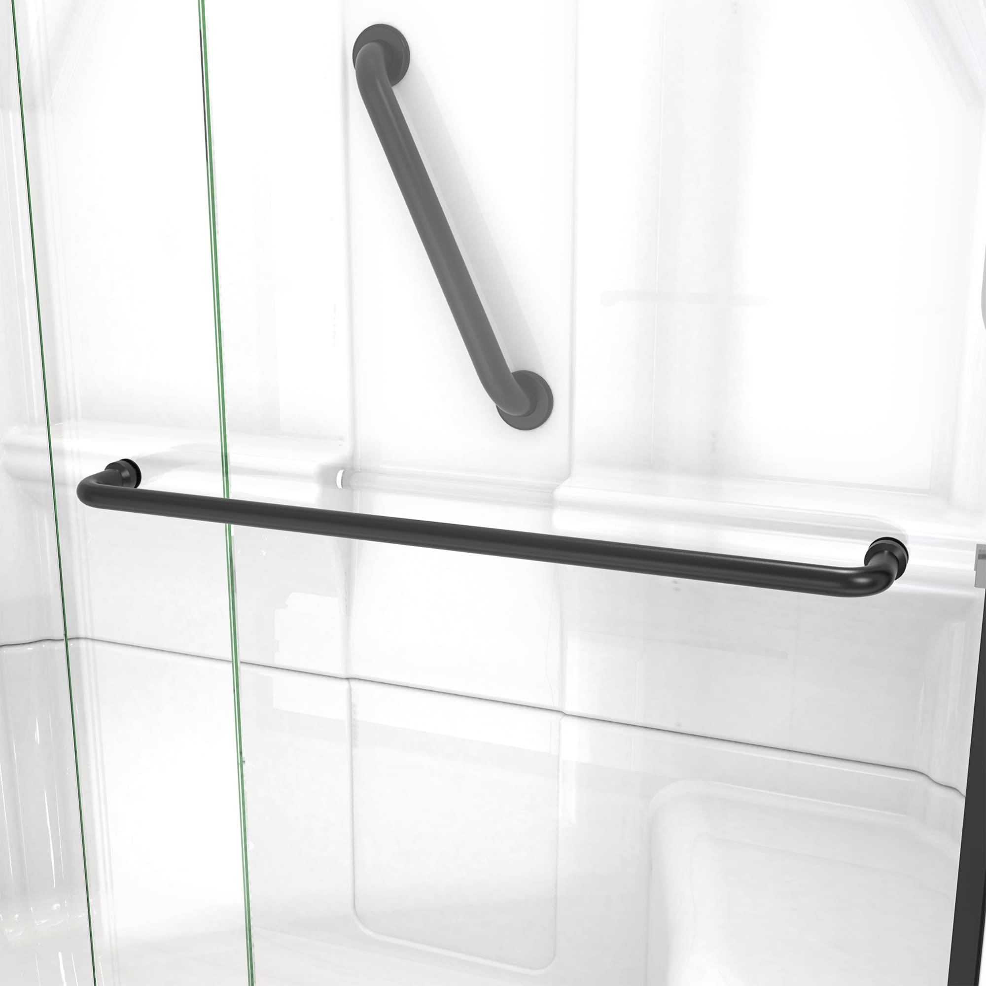 Laurel Mountain 6030SH1S4PSRWM1 Alcove-Shower-Kit - View #5