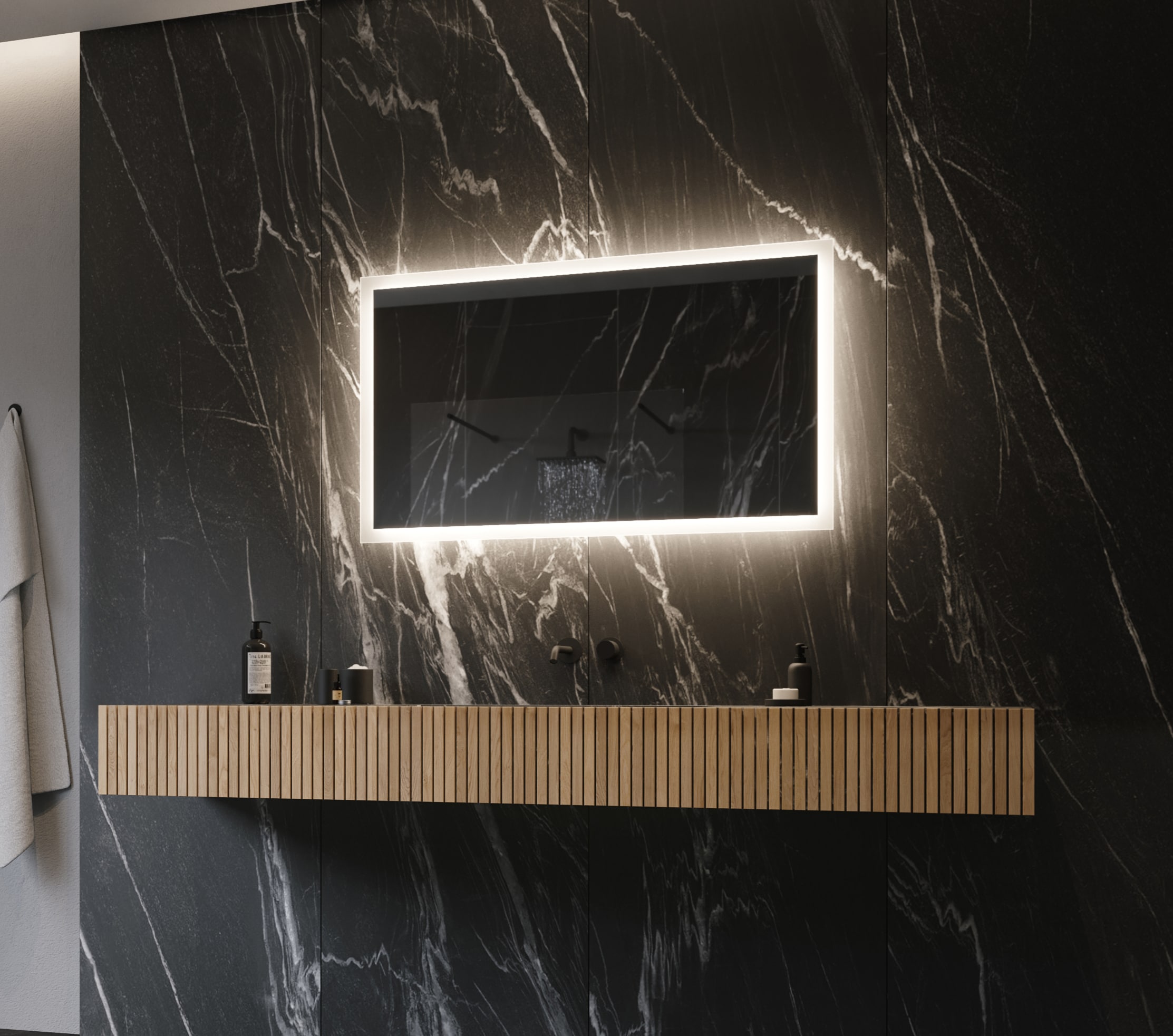 PARIS MIRROR RECTX40243000 Framed-Bath-Mirrors - View #4