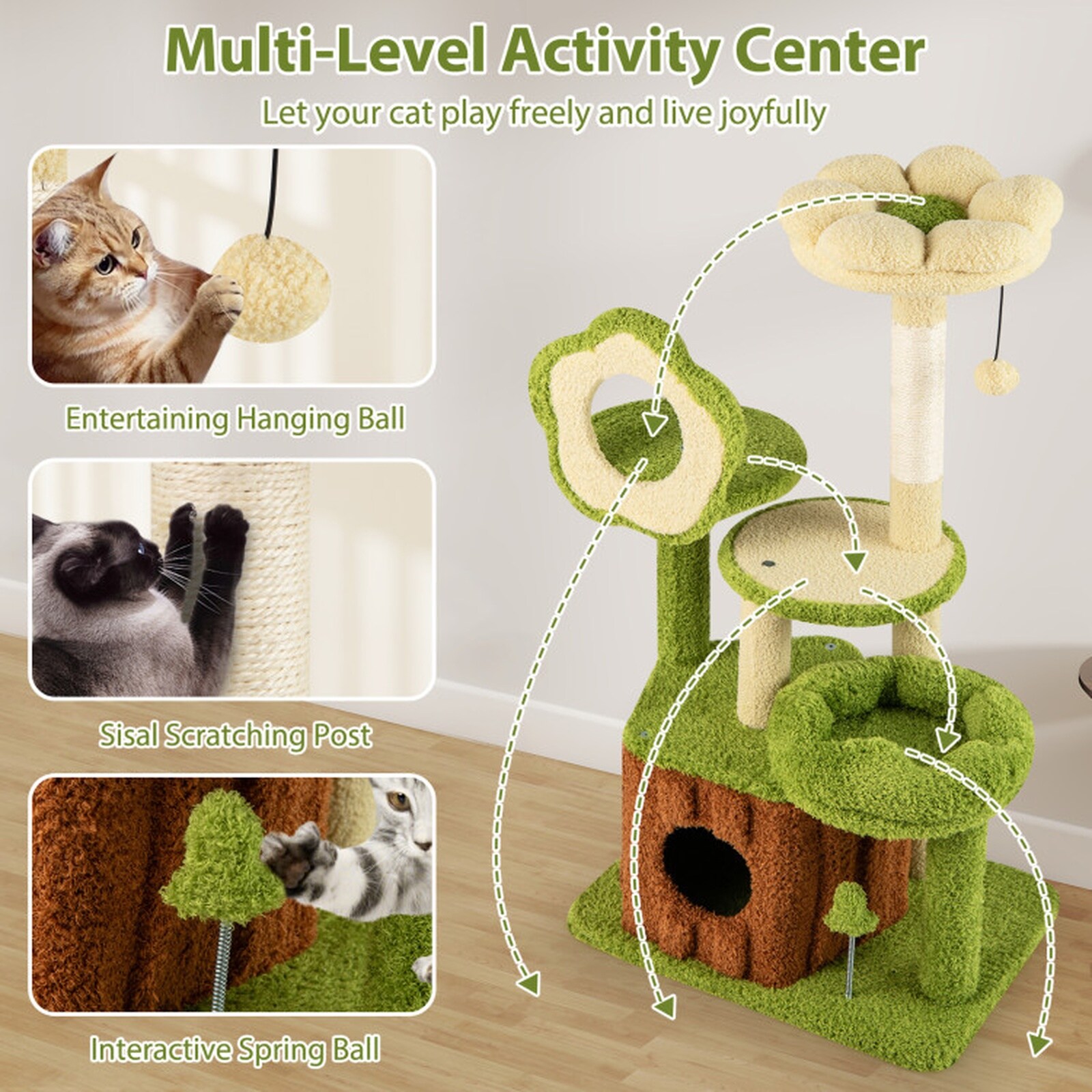 SUGIFT LW018SUGHY1149 Cat-Trees - View #5