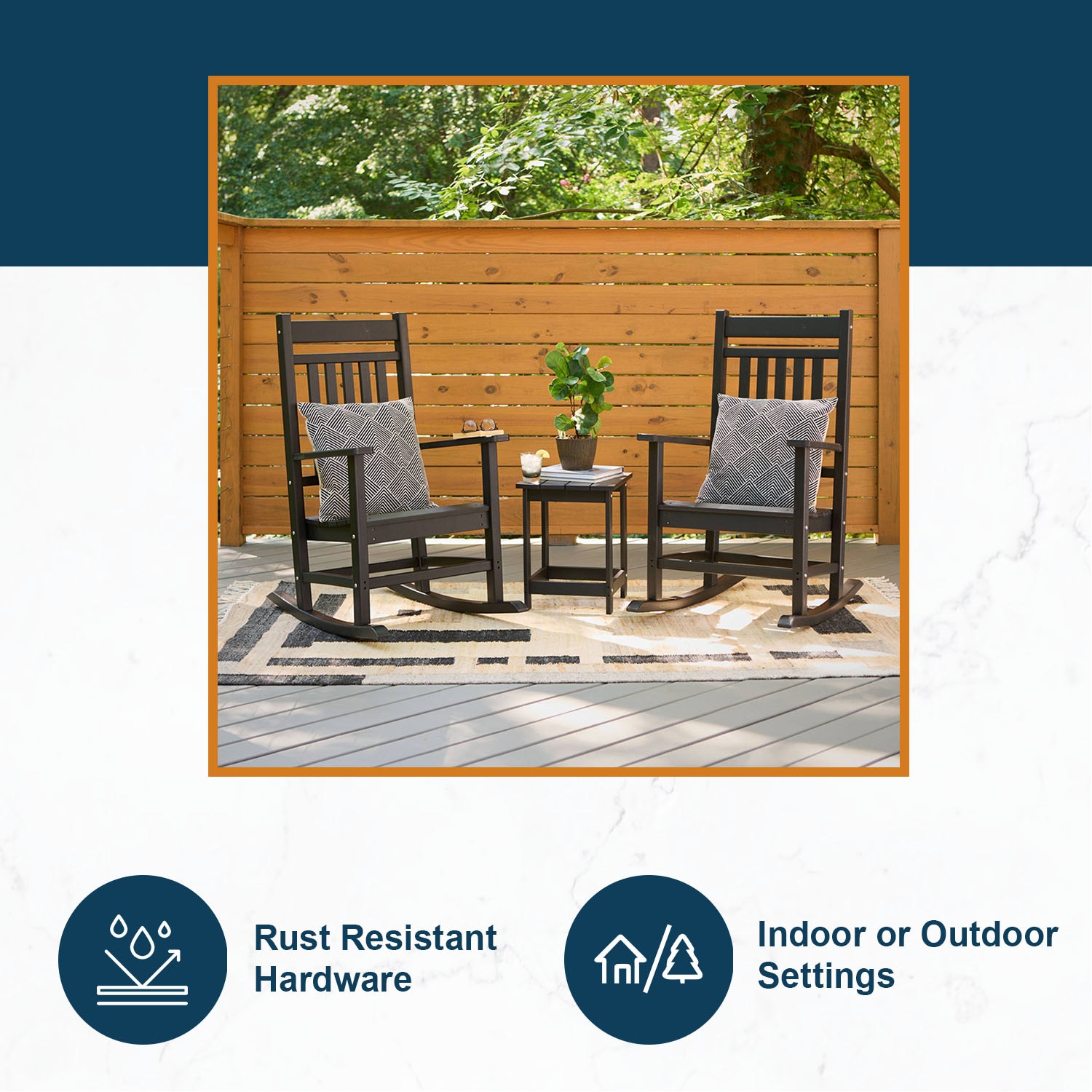 Shine Company 7632BK Patio-Chairs - View #10