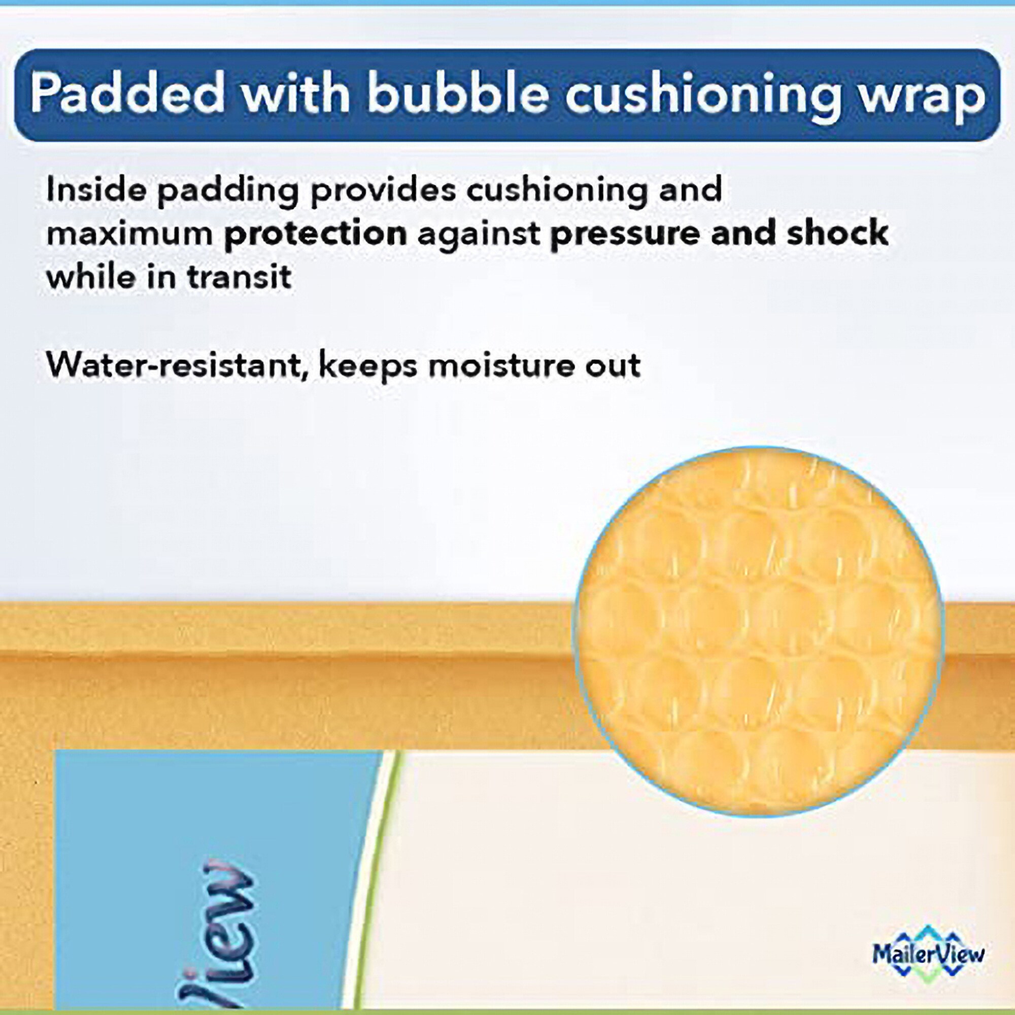 MailerView KRAFT-#5-50PACK Padded-Mailers - View #6