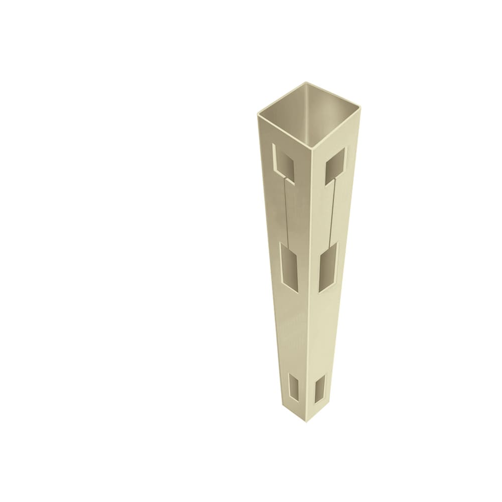 Freedom 73014383 Freeport 8.5-ft H x 5-in W Sand Vinyl Corner Fence post