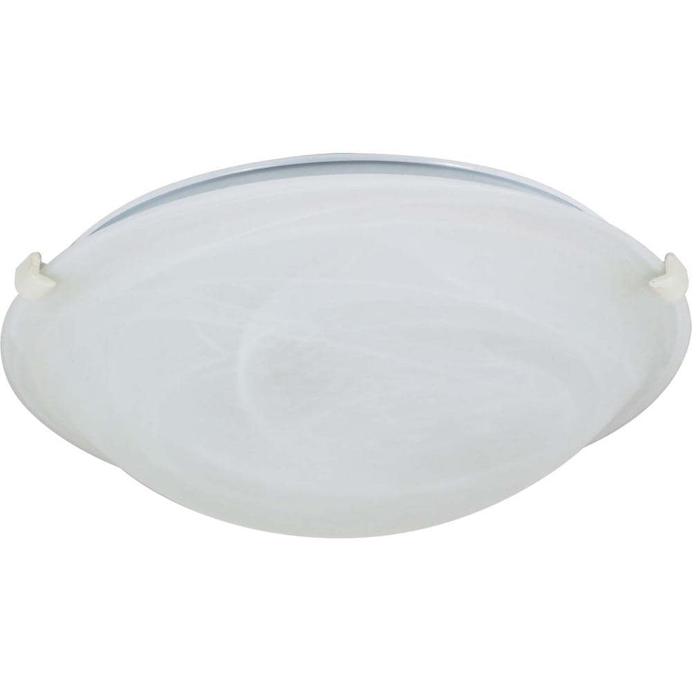 LW277 1-Light 2-in Textured White Flush Mount Light