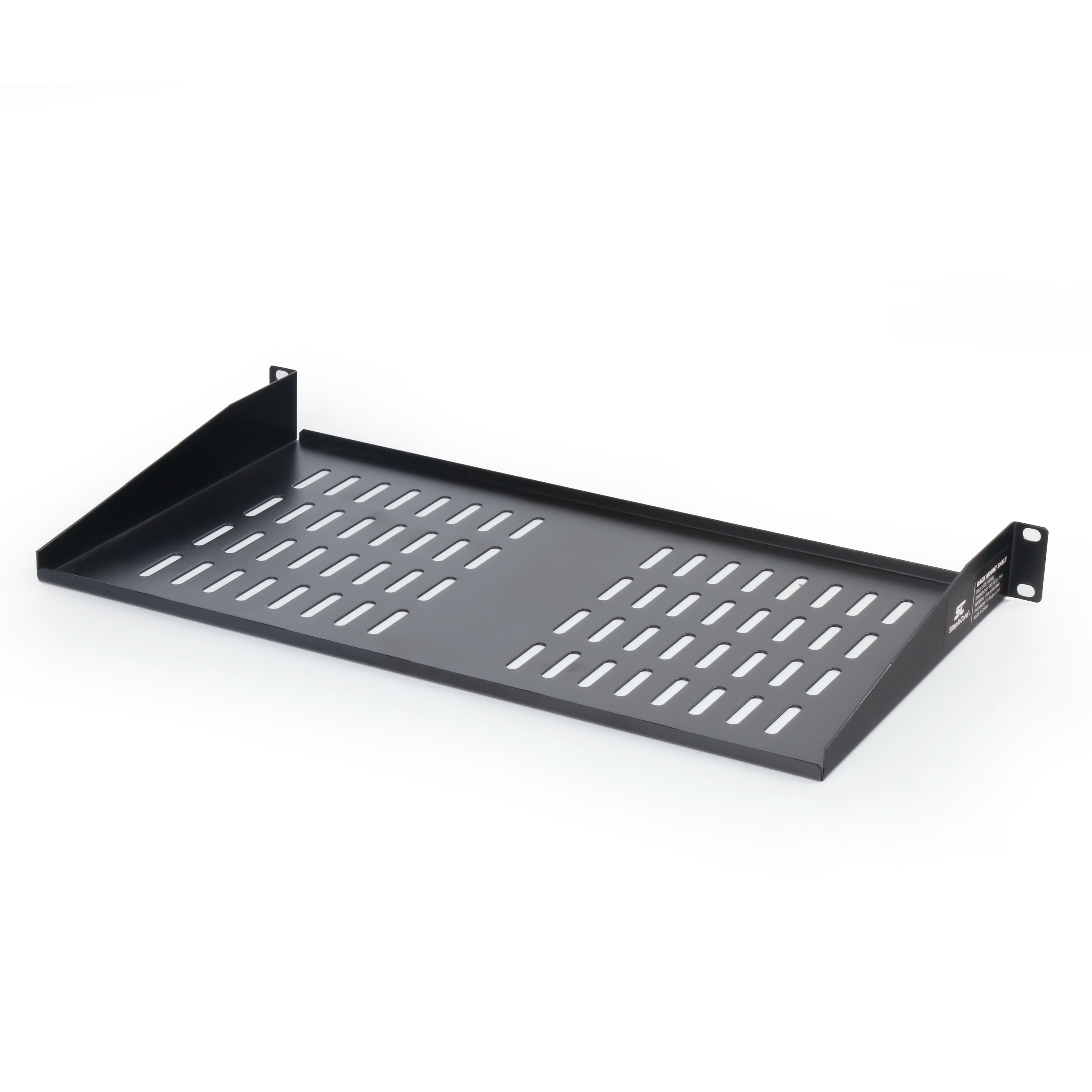 Fleming Supply 132430CRV 2 Rack Shelves-universal Cantilever Vented 1u Rack Tray For 19" Server Racks Cabinets Cold Rolled Steel For Av Equipment By 