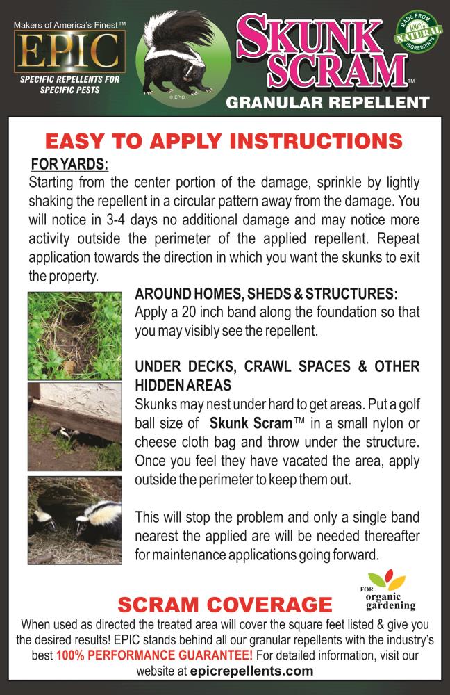 Skunk Scram Animal & Rodent Control at Lowes.com