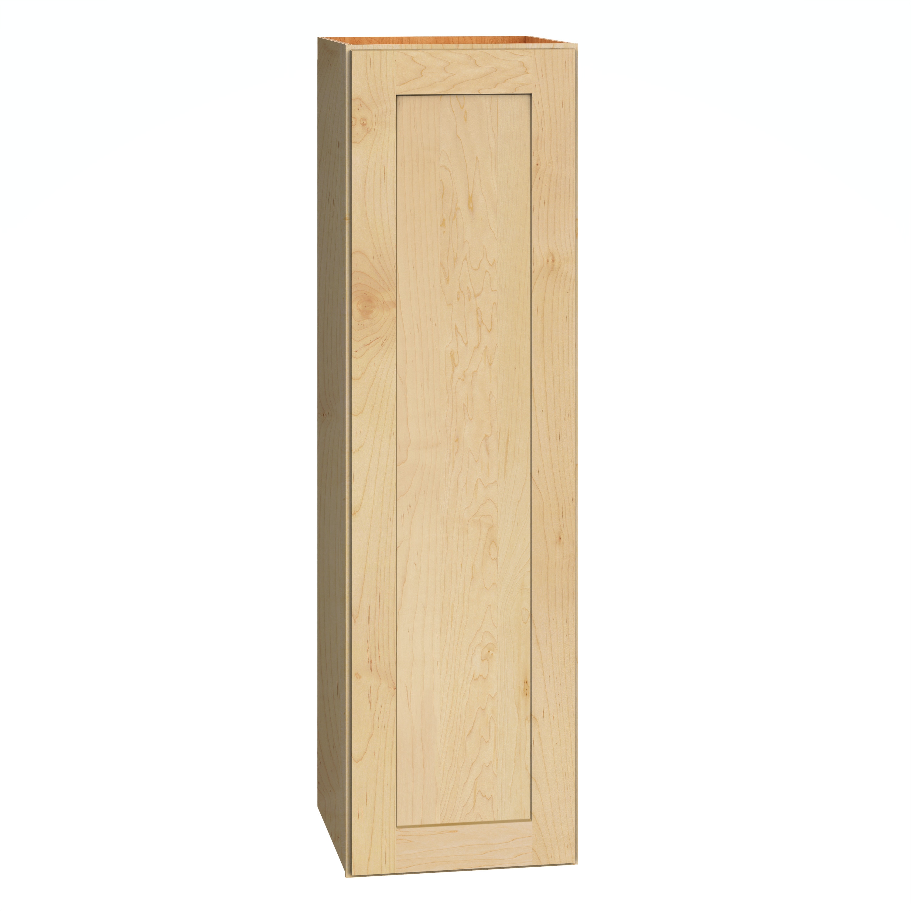 Diamond Express 62J-W1242R Jamestown 12-in W x 42-in H x 12-in D Natural Light Brown Wall Fully assembled Plywood Cabinet (Recessed Panel Shaker)