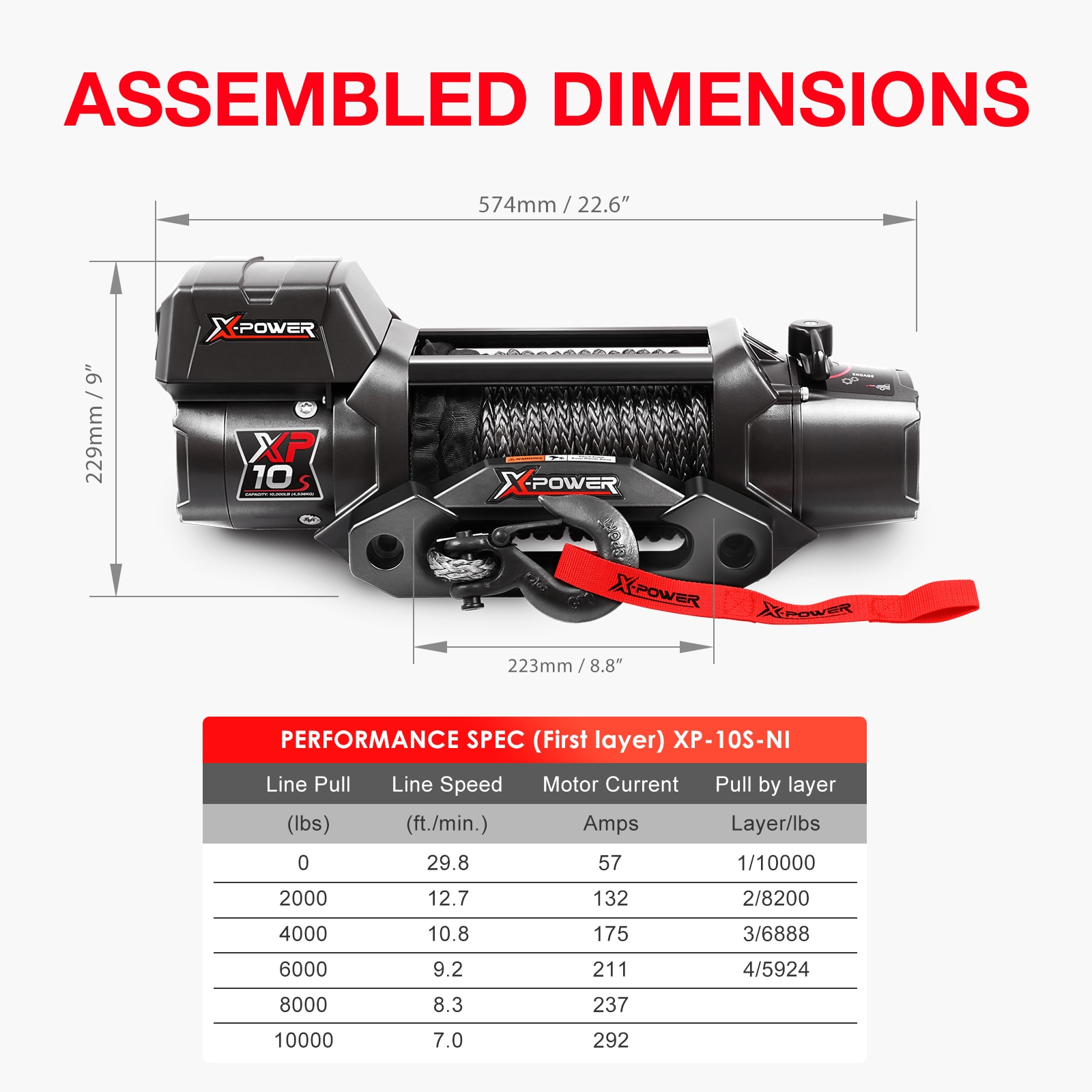 X-POWER 10802008 Winches-Accessories - View #7