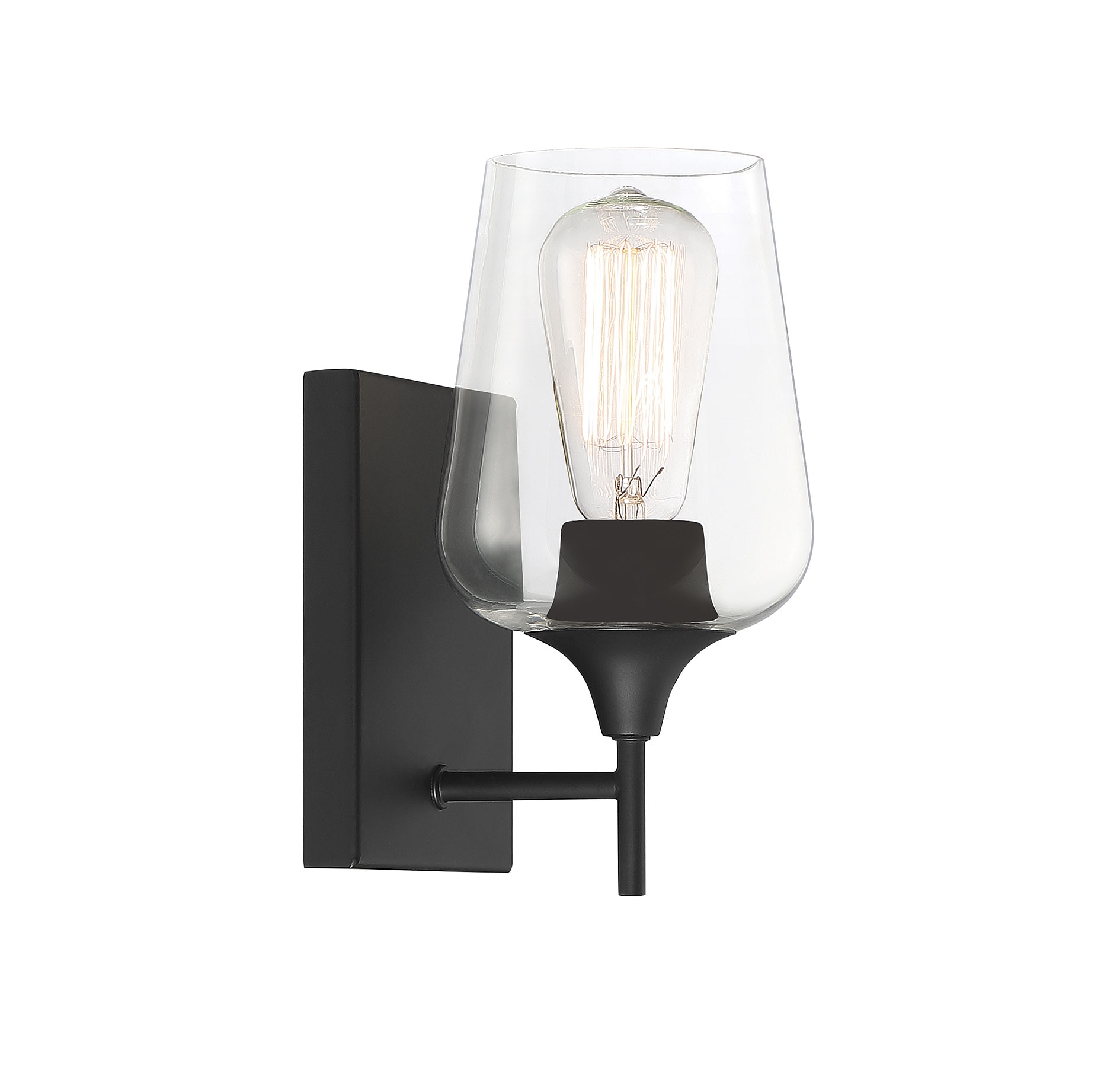 Savoy House Essentials 9-4030-1-BK b089995 - View #4