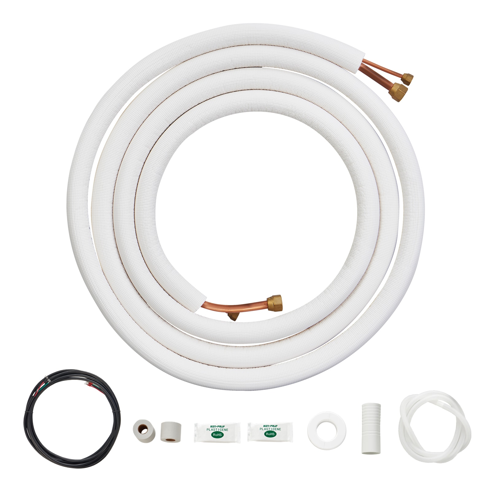 VEVOR ZLTG16FT2PTJ00001V0 Mini Split Copper Line Set 2 -Pack Mini split Air conditioner line set